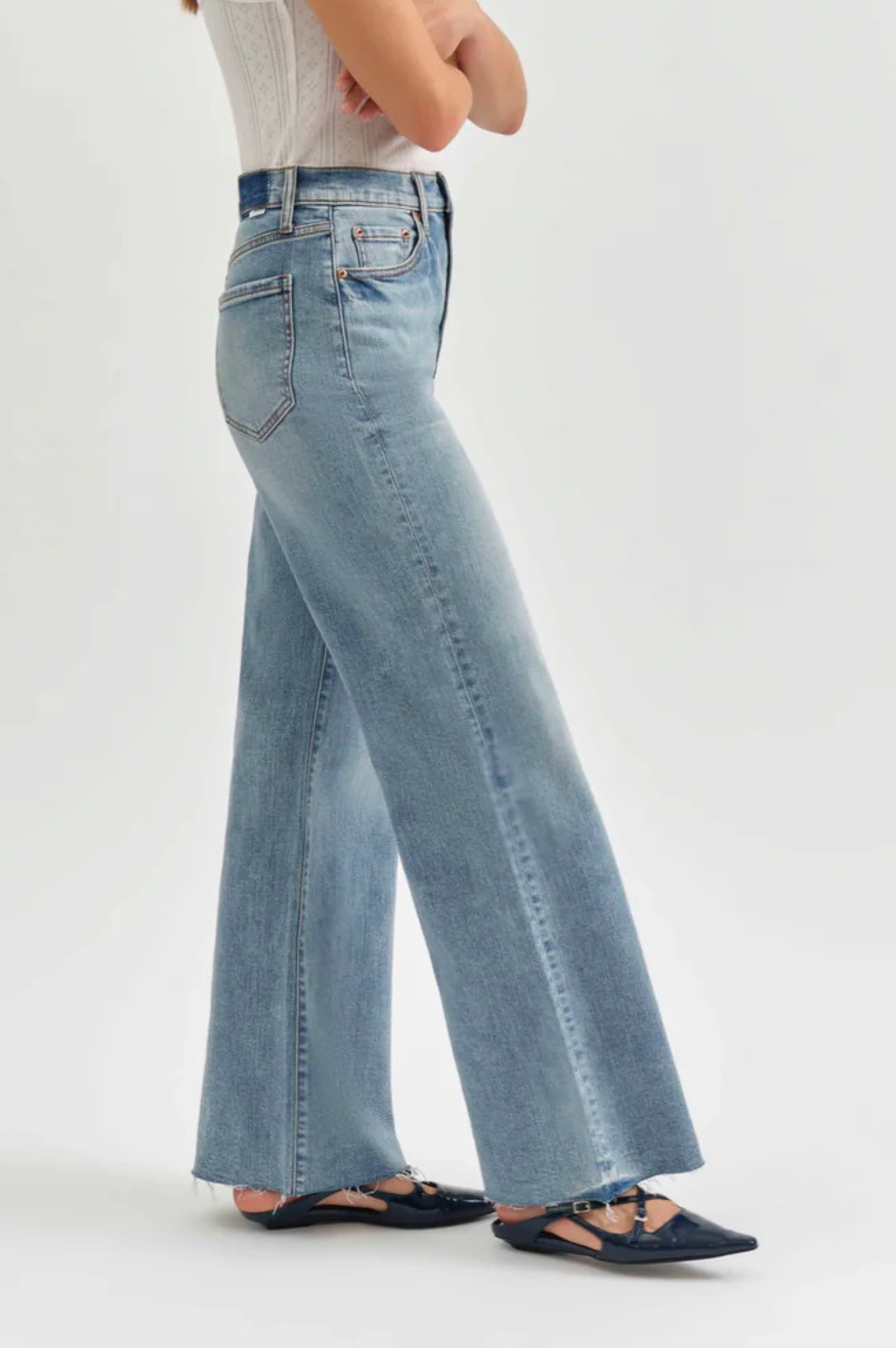 Far Out High Rise Wide Leg