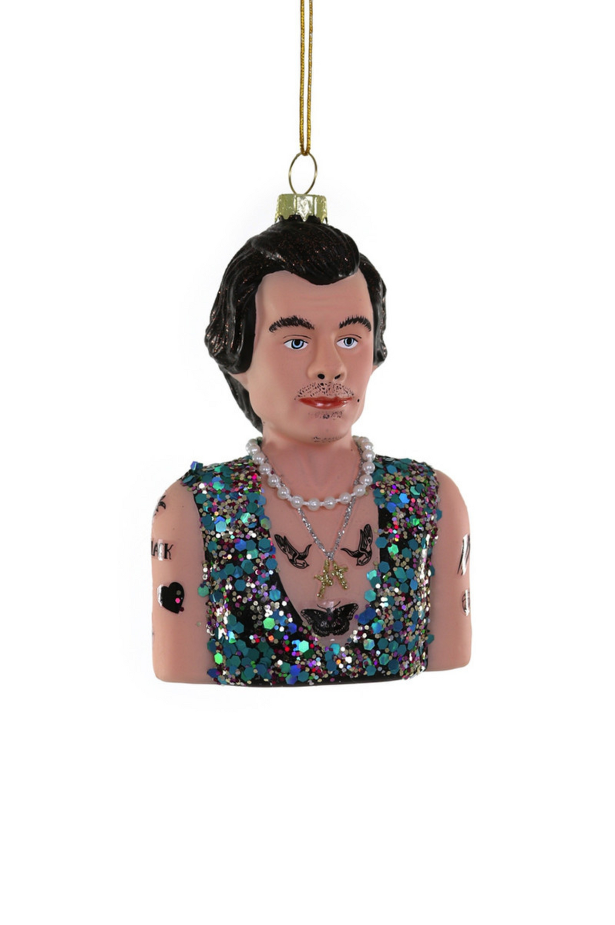 Harry Styles Christmas Ornament