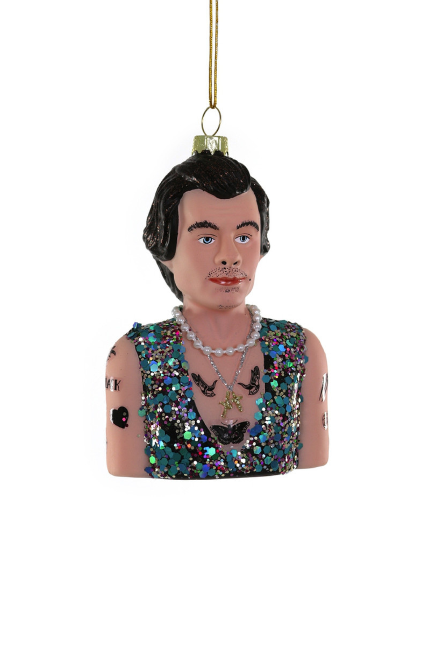 Harry Styles Christmas Ornament