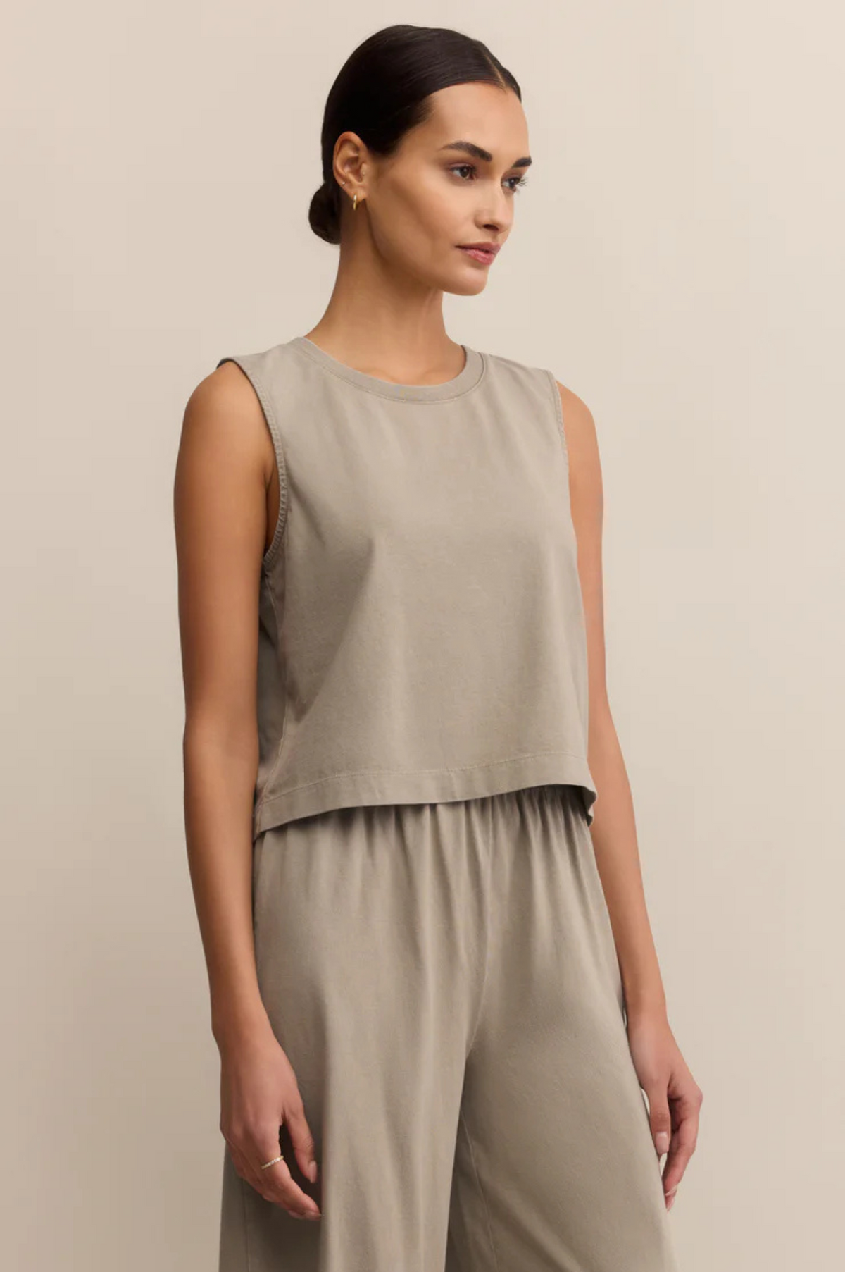 Sloane Cotton Jersey Tank