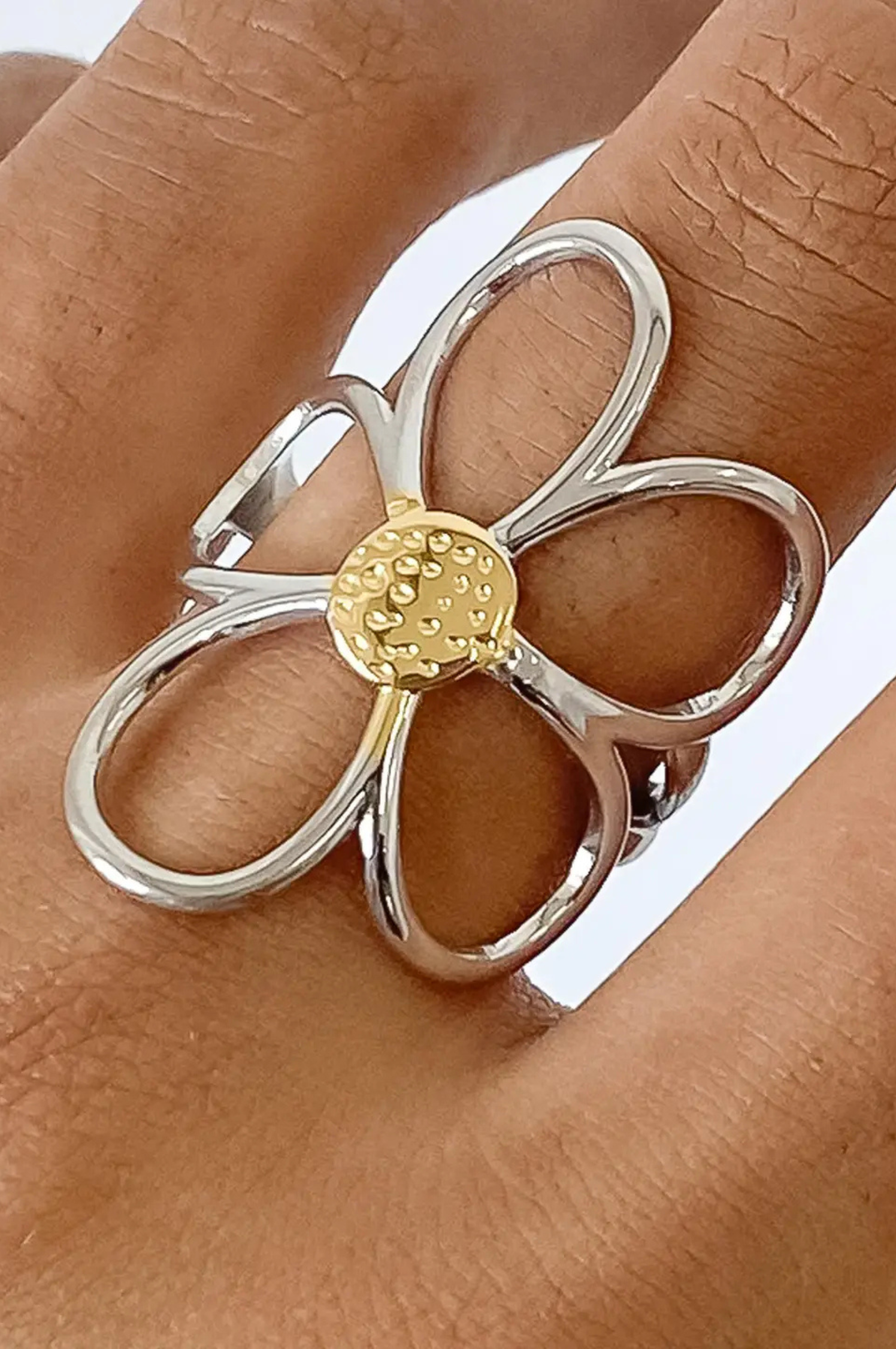 Isolde Large Floral Ring