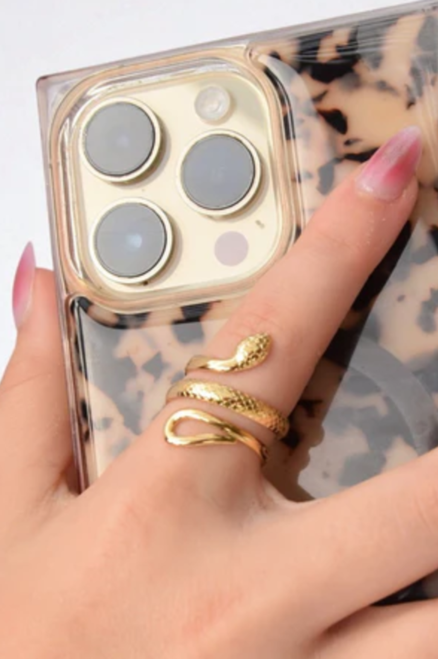 Twist of Fate Snake Ring
