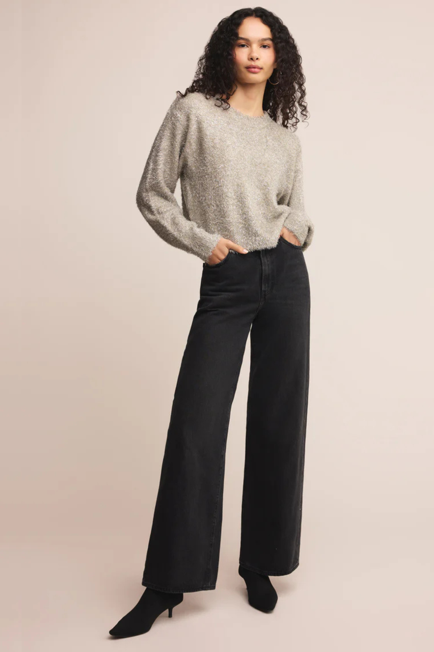 Tinseltown Boyfriend Sweater