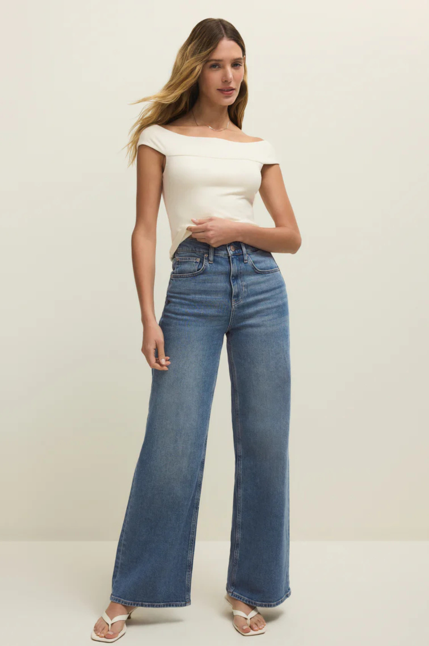 Second Skin Off Shoulder Top