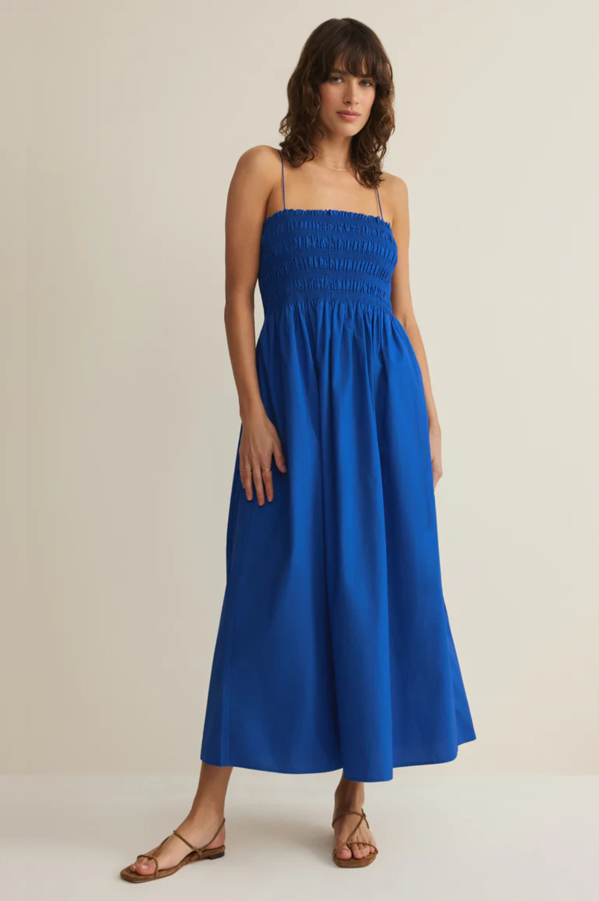 Cornelia Poplin Maxi Dress