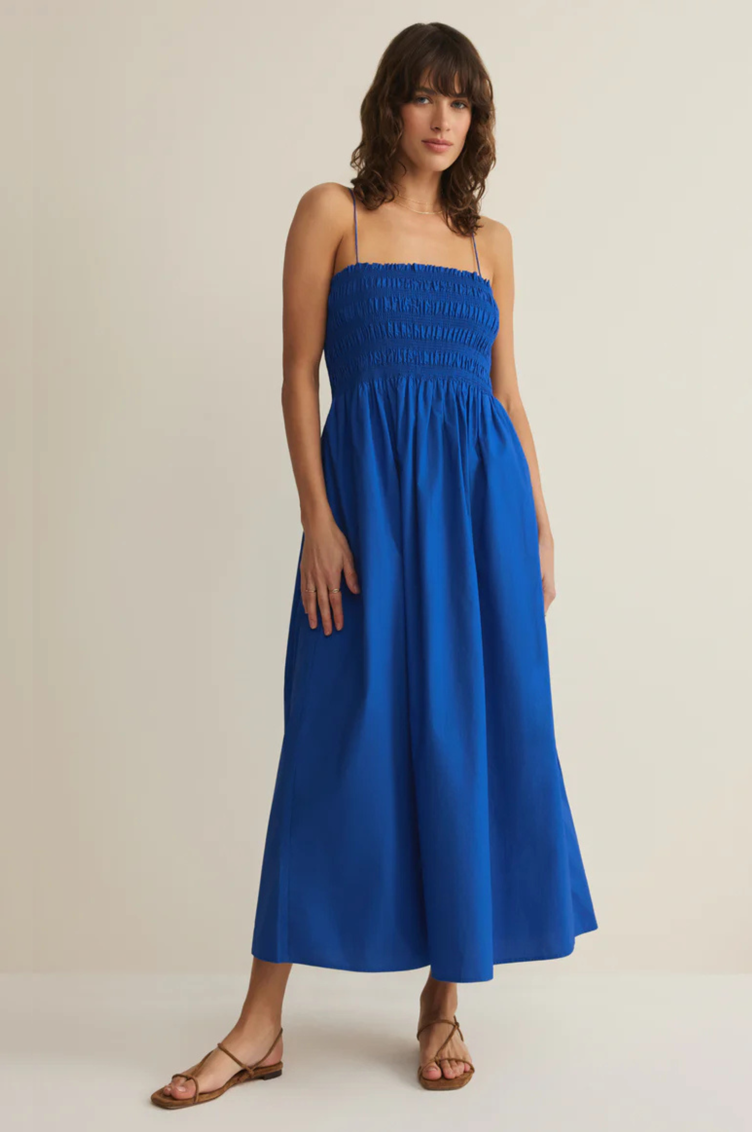 Cornelia Poplin Maxi Dress