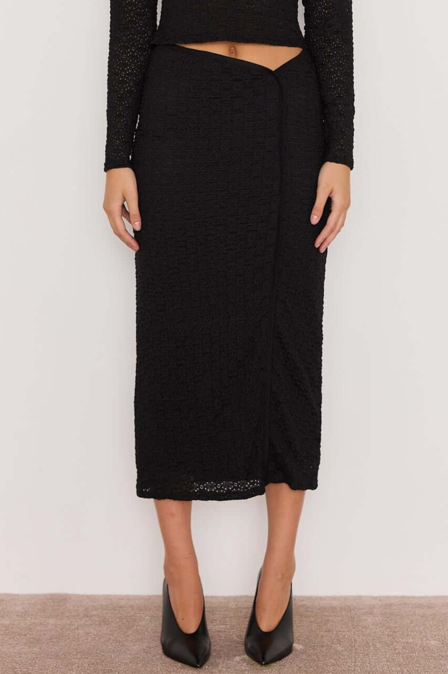 Luca Stretch Lace Skirt