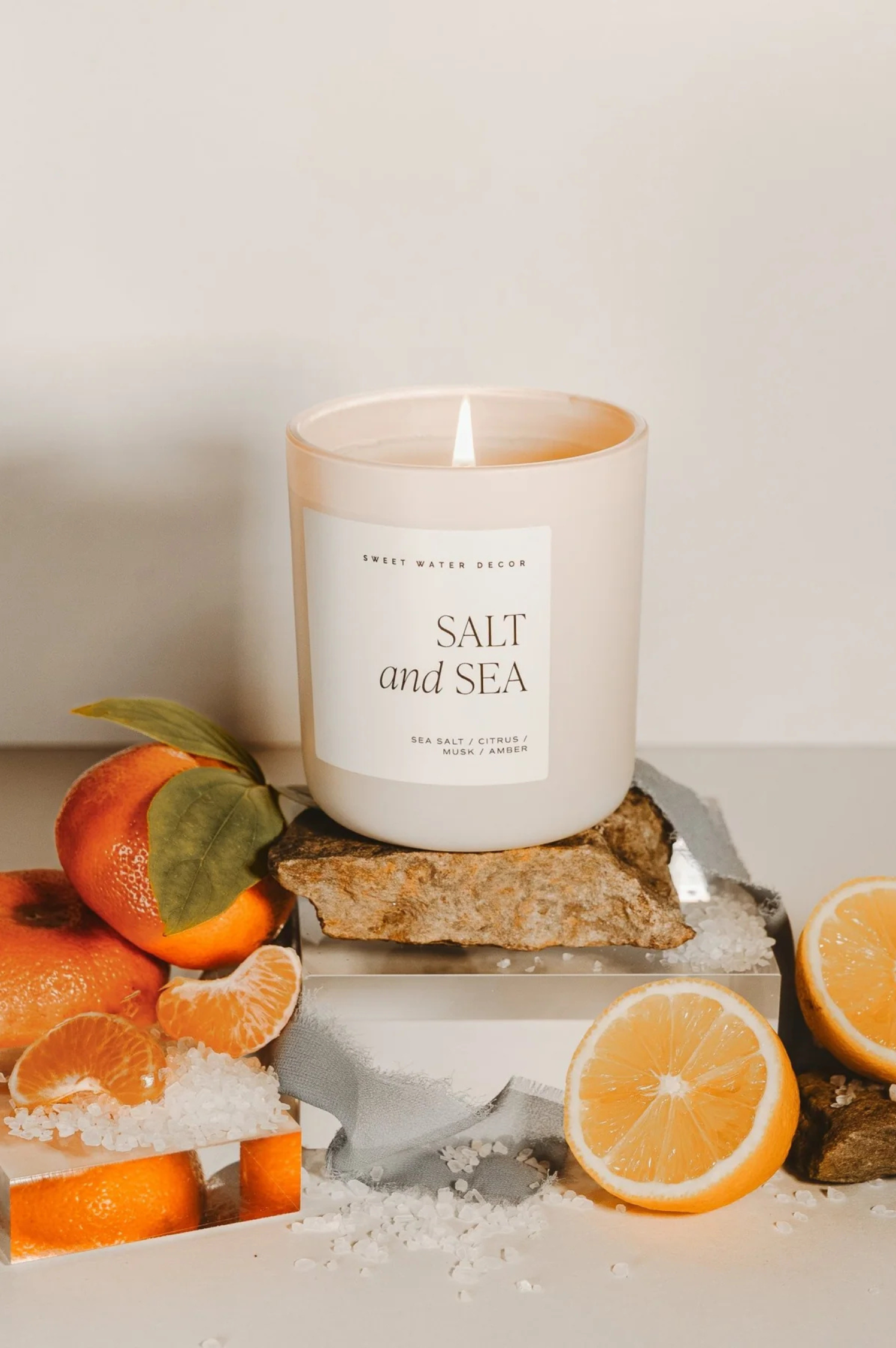 Salt and Sea- 15 oz Candle