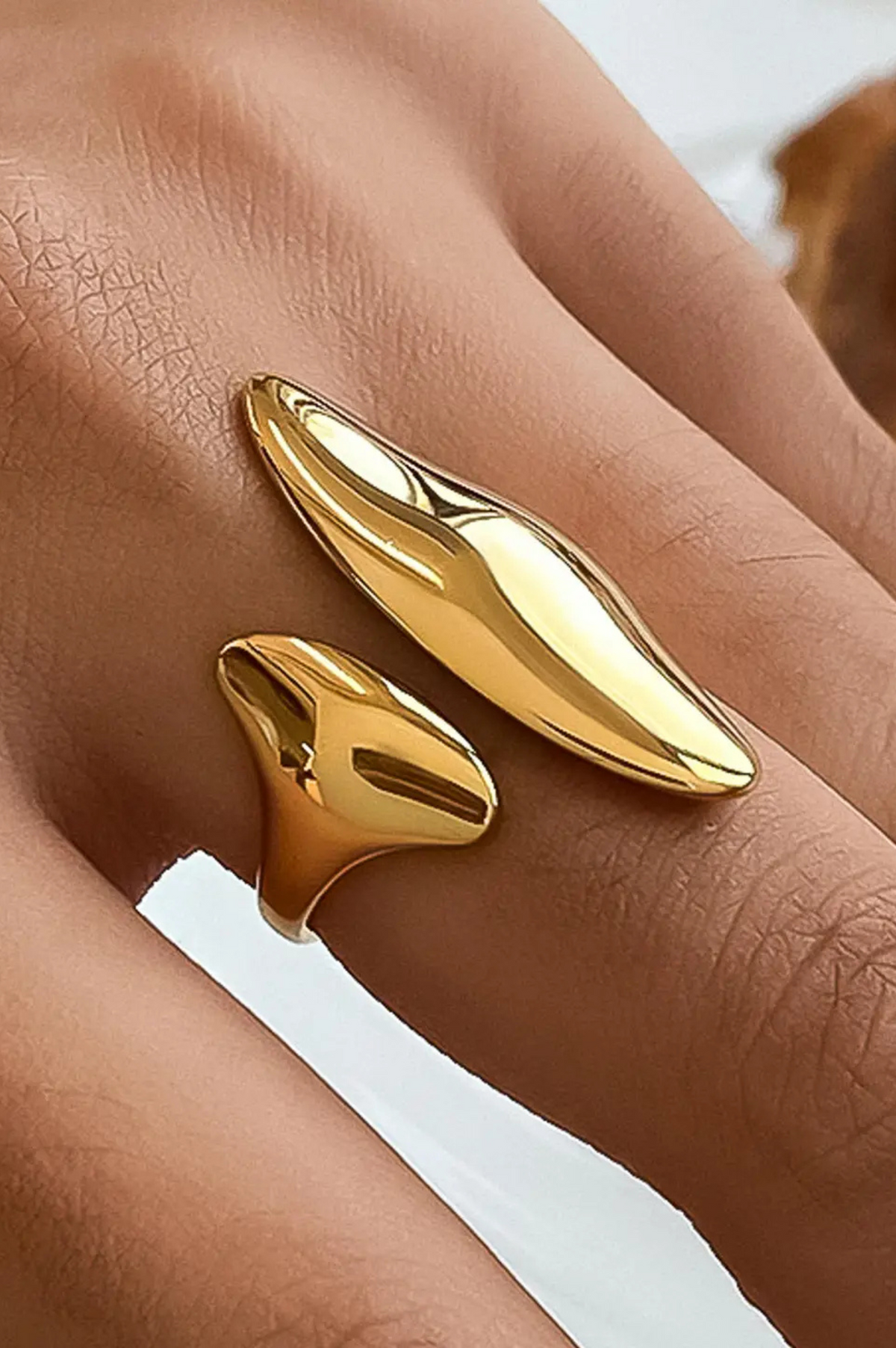 Danielle Abstract Statement Ring