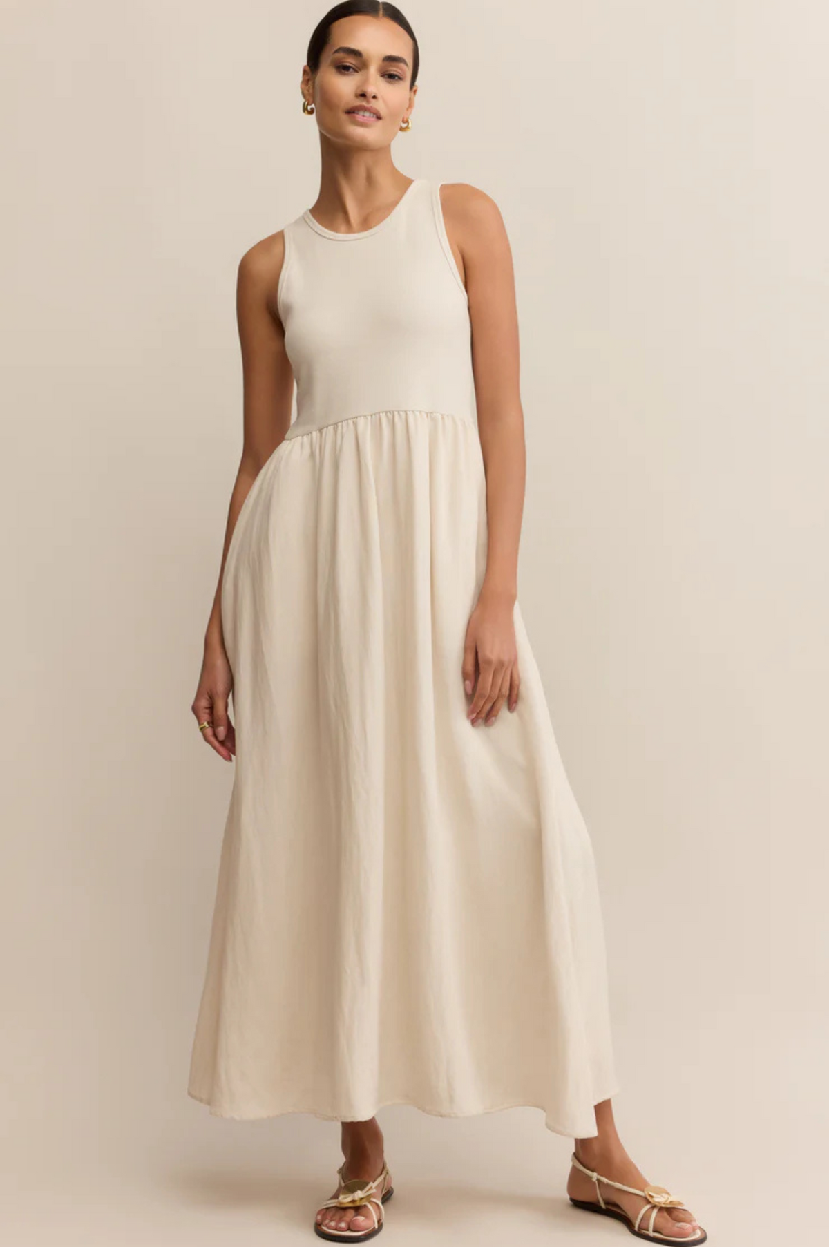 Charlotte Rib Midi Dress