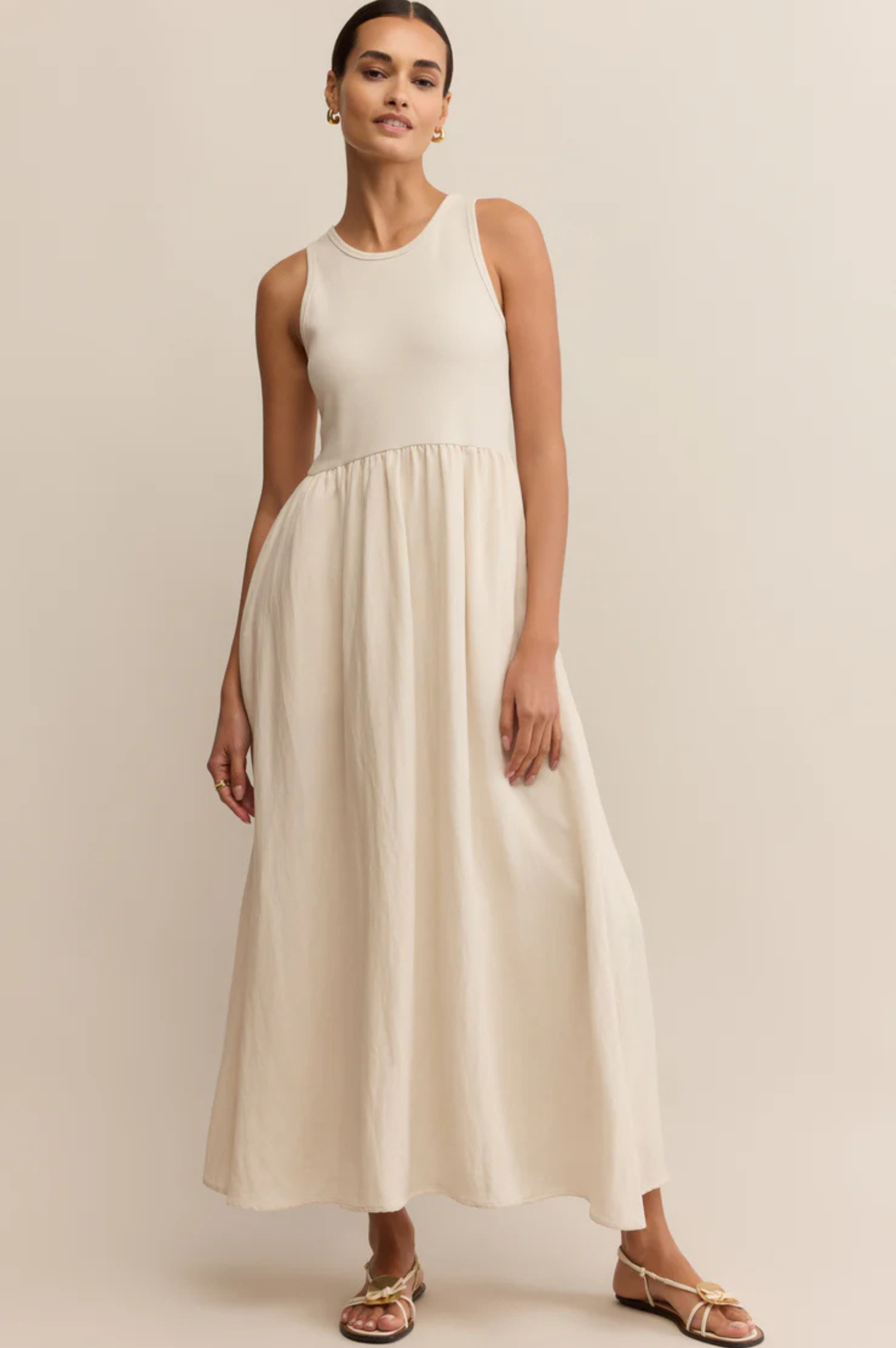 Charlotte Rib Midi Dress