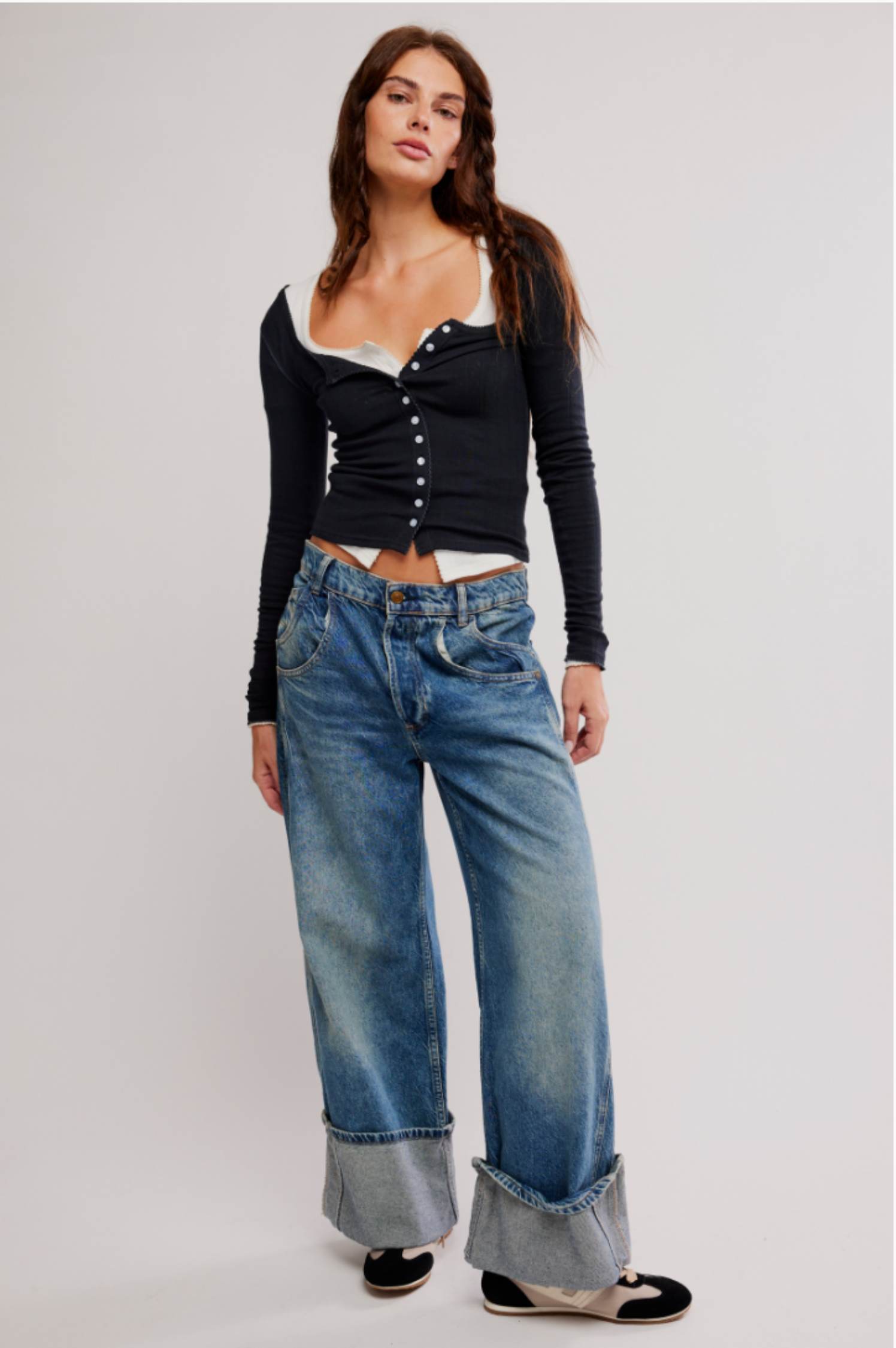 End Game Pointelle Long Sleeve