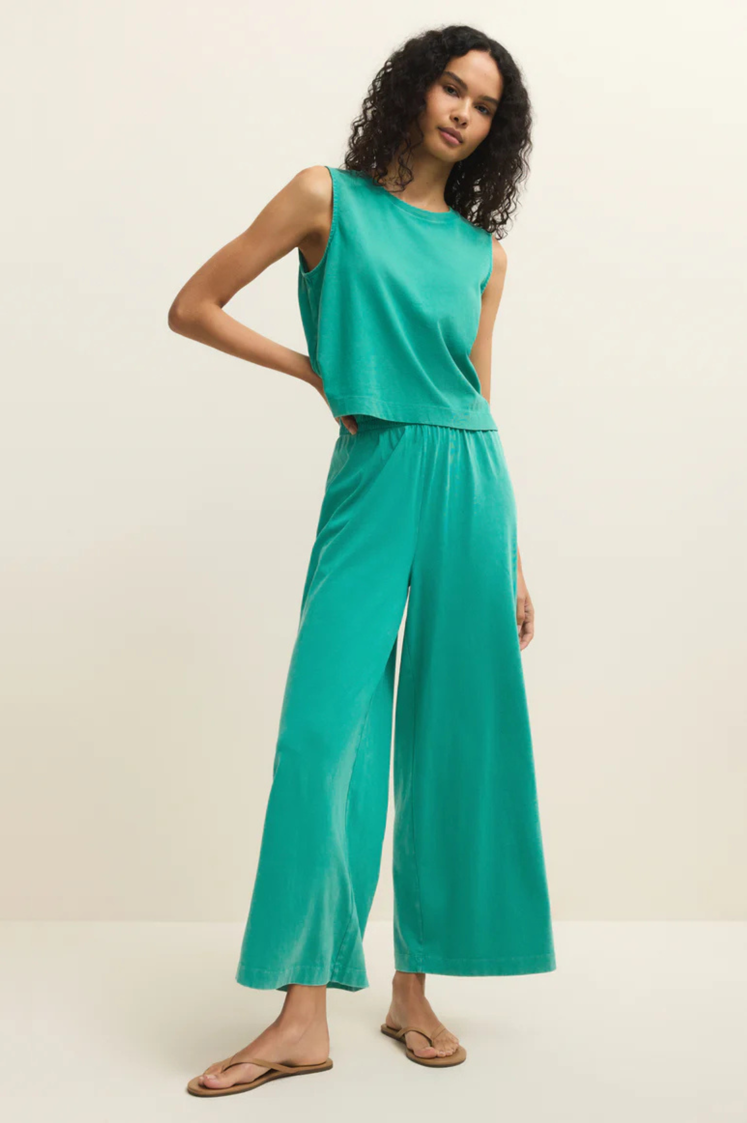 Sloane Cotton Jersey Tank