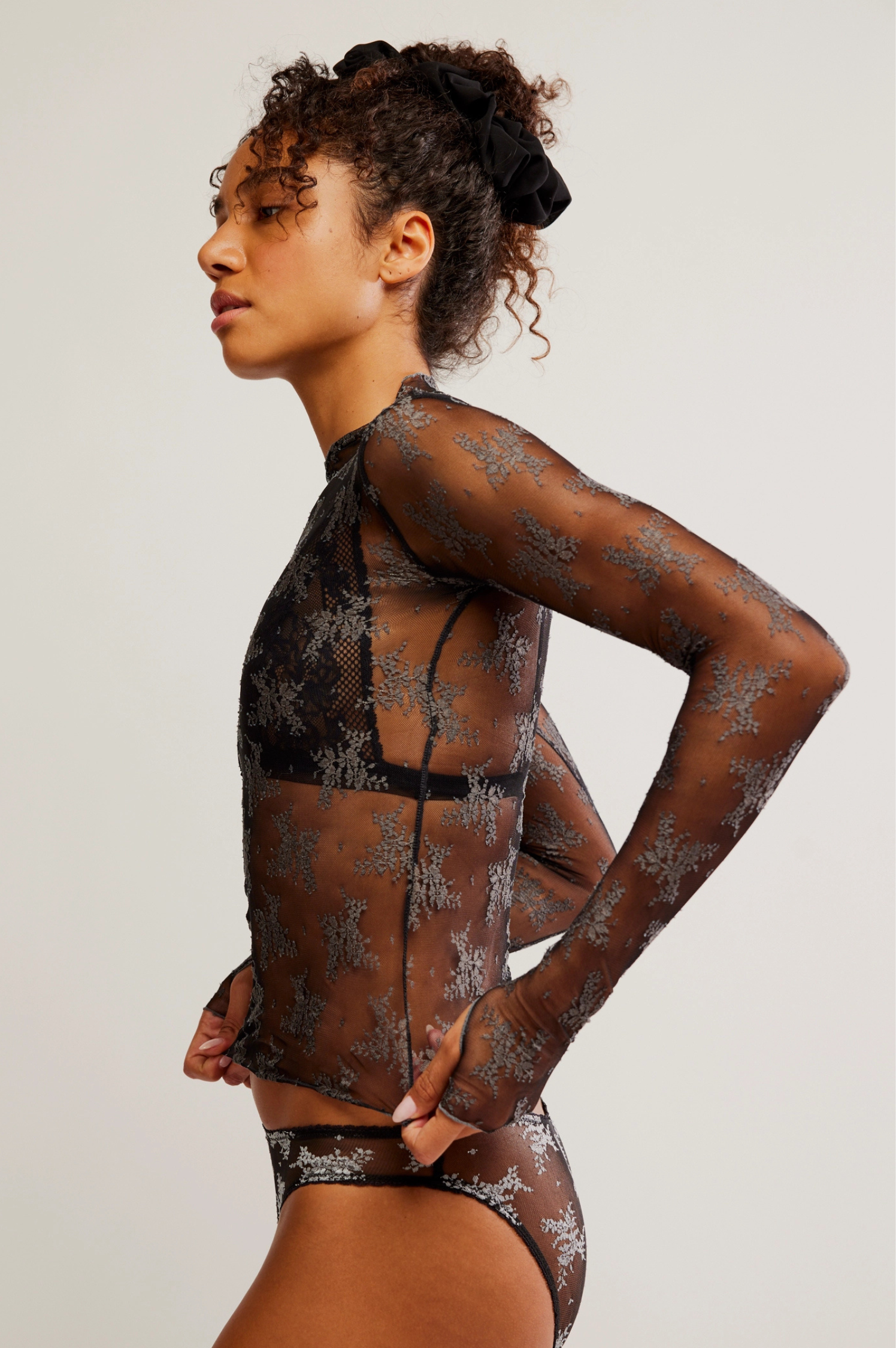 Two Tone Lady Lux Layering Top