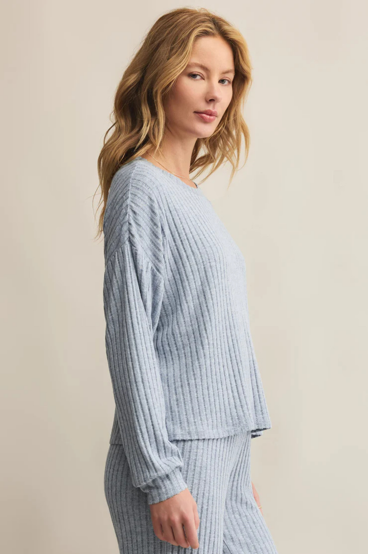 Daydream Rib Long Sleeve Top