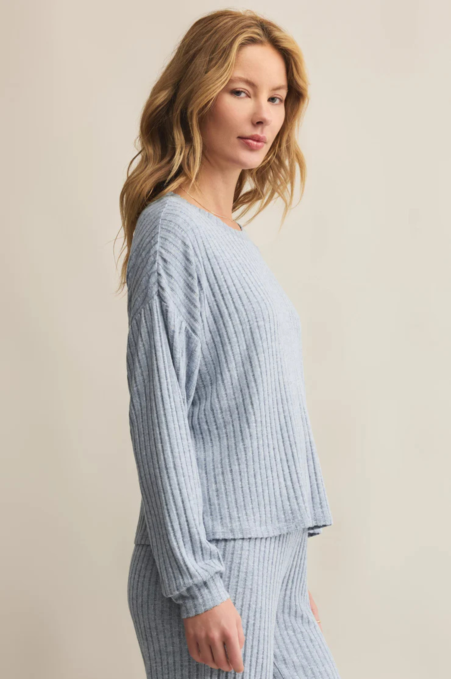 Daydream Rib Long Sleeve Top