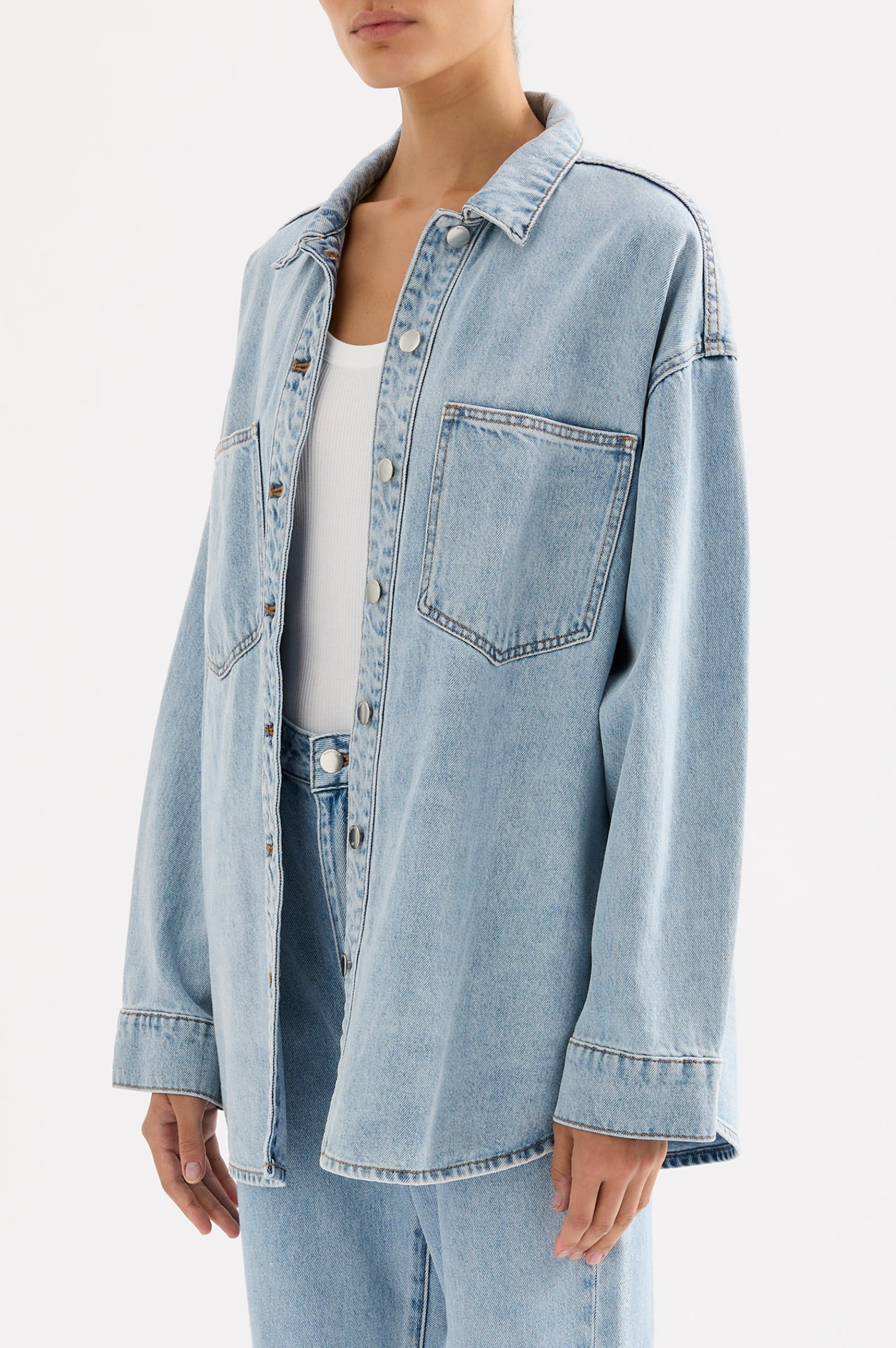 Organic Denim Overshirt