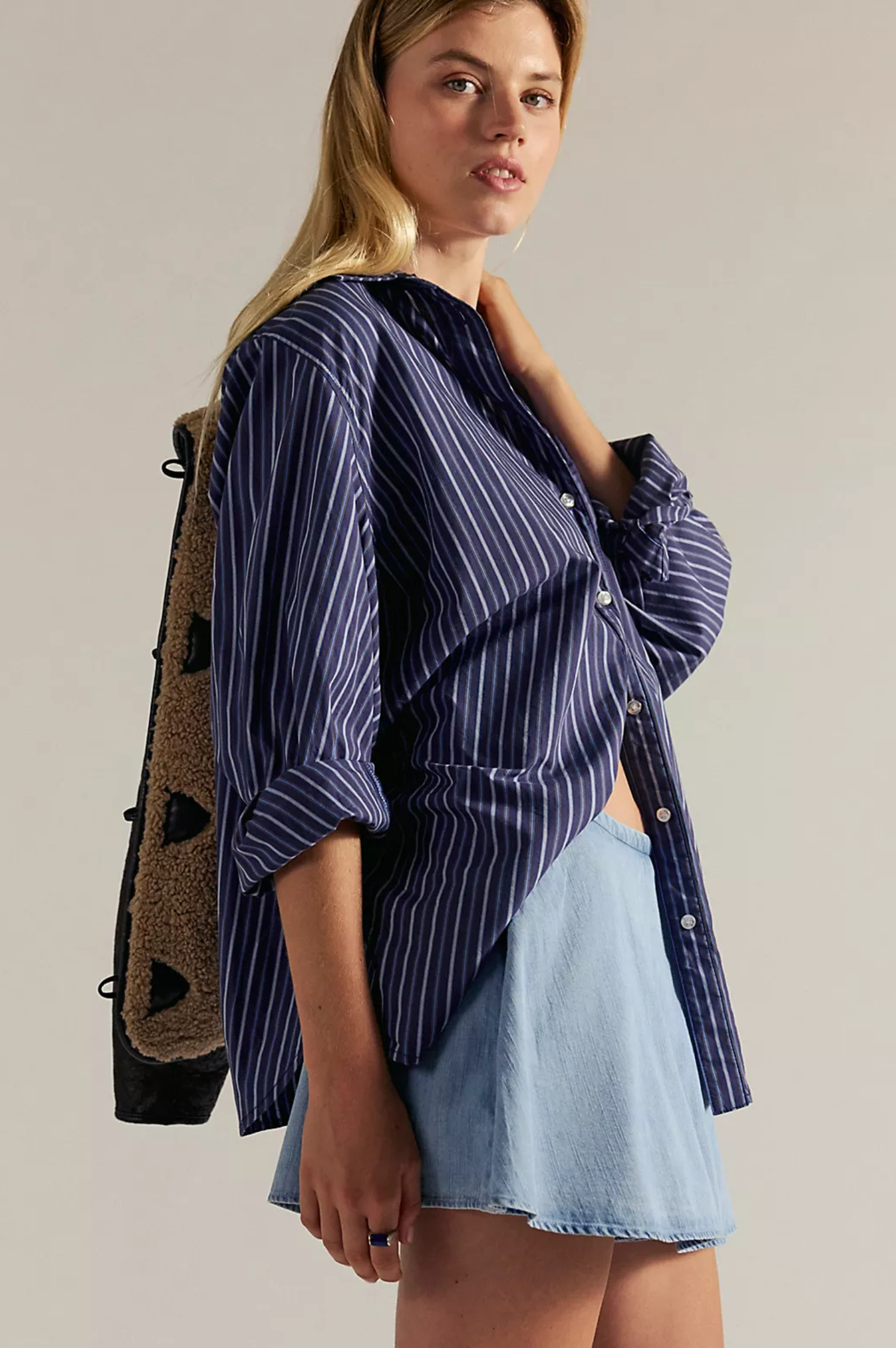 Paradise Found Denim Skirt