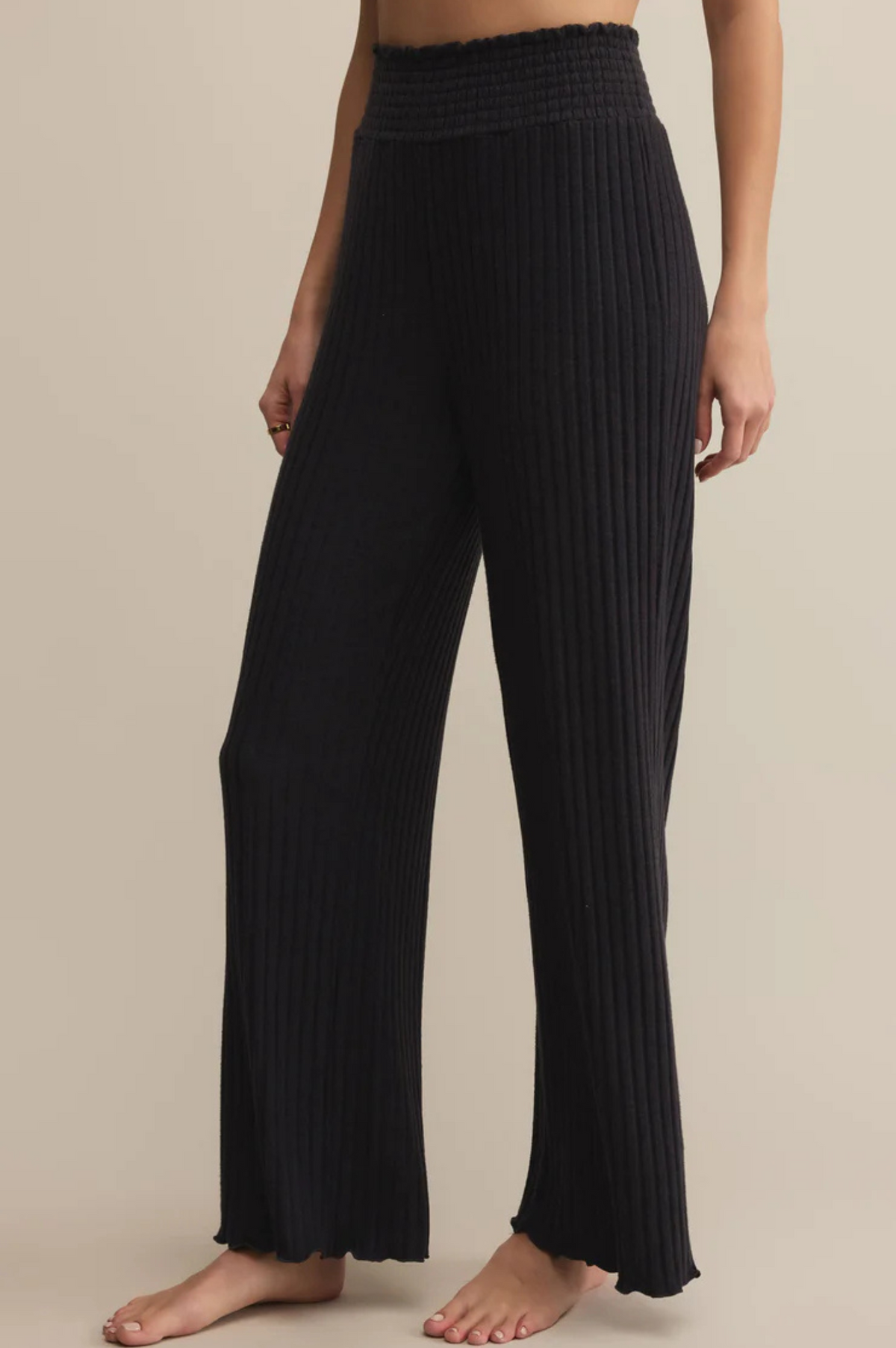 Dawn Smocked Rib Pant