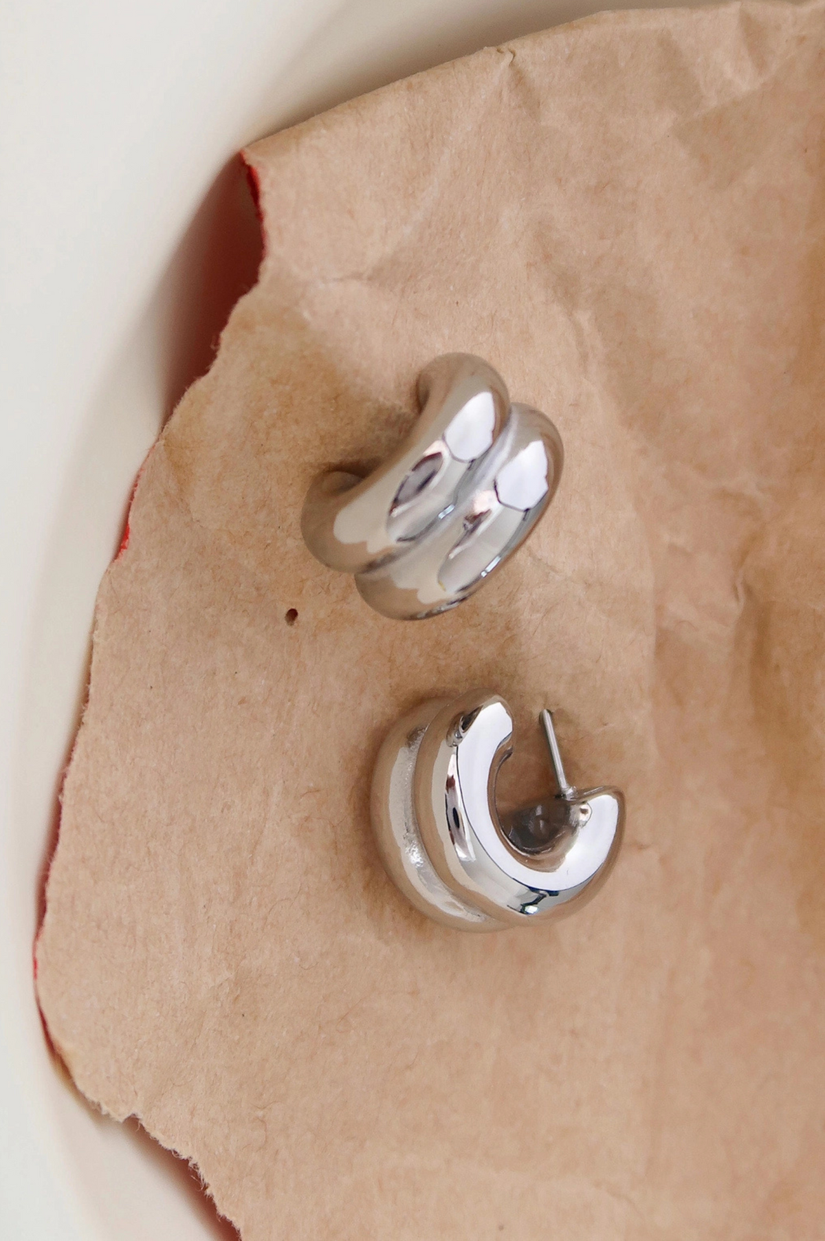 Emma Double Hoop Earring