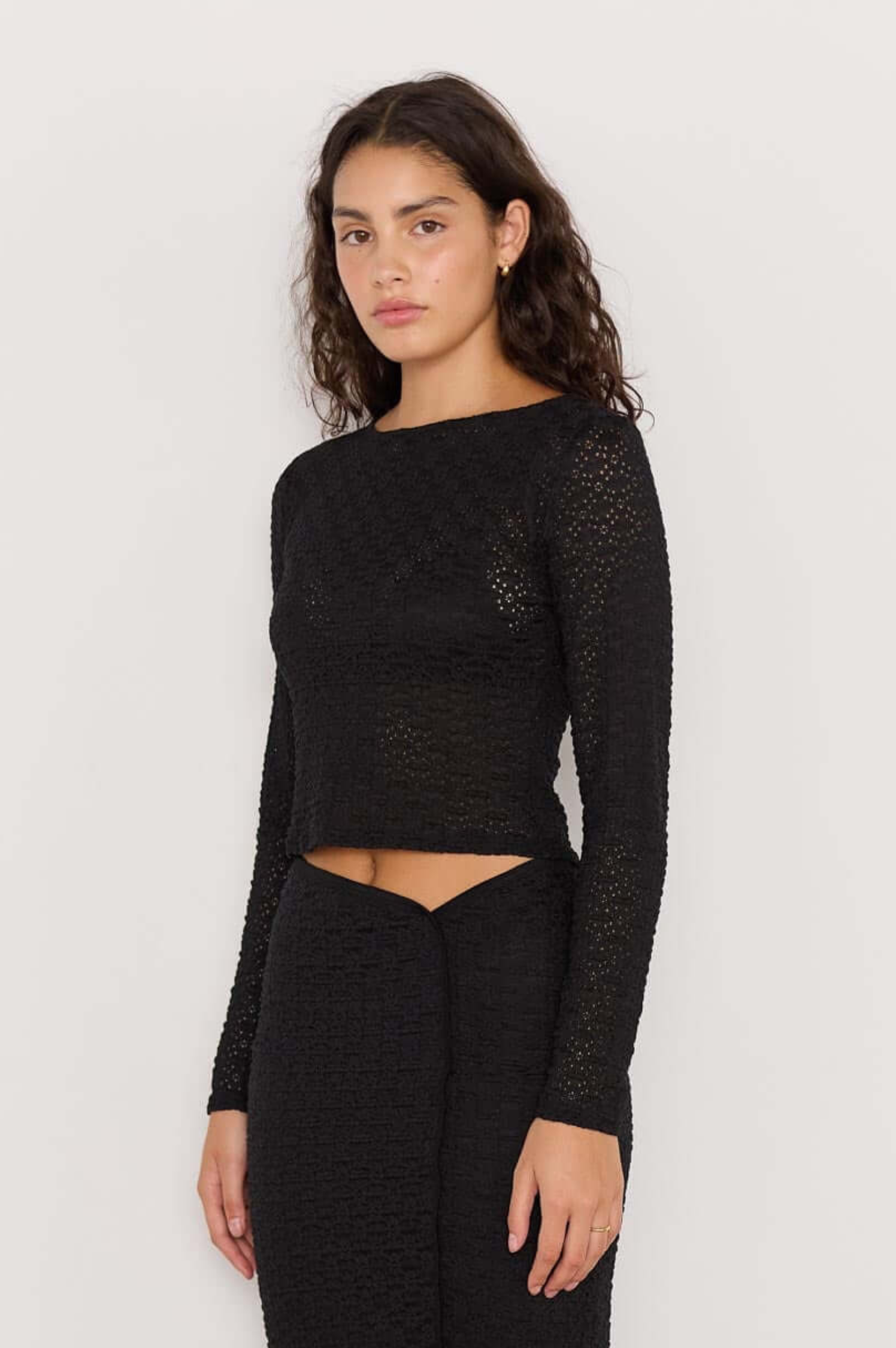 Luca Stretch Lace Top