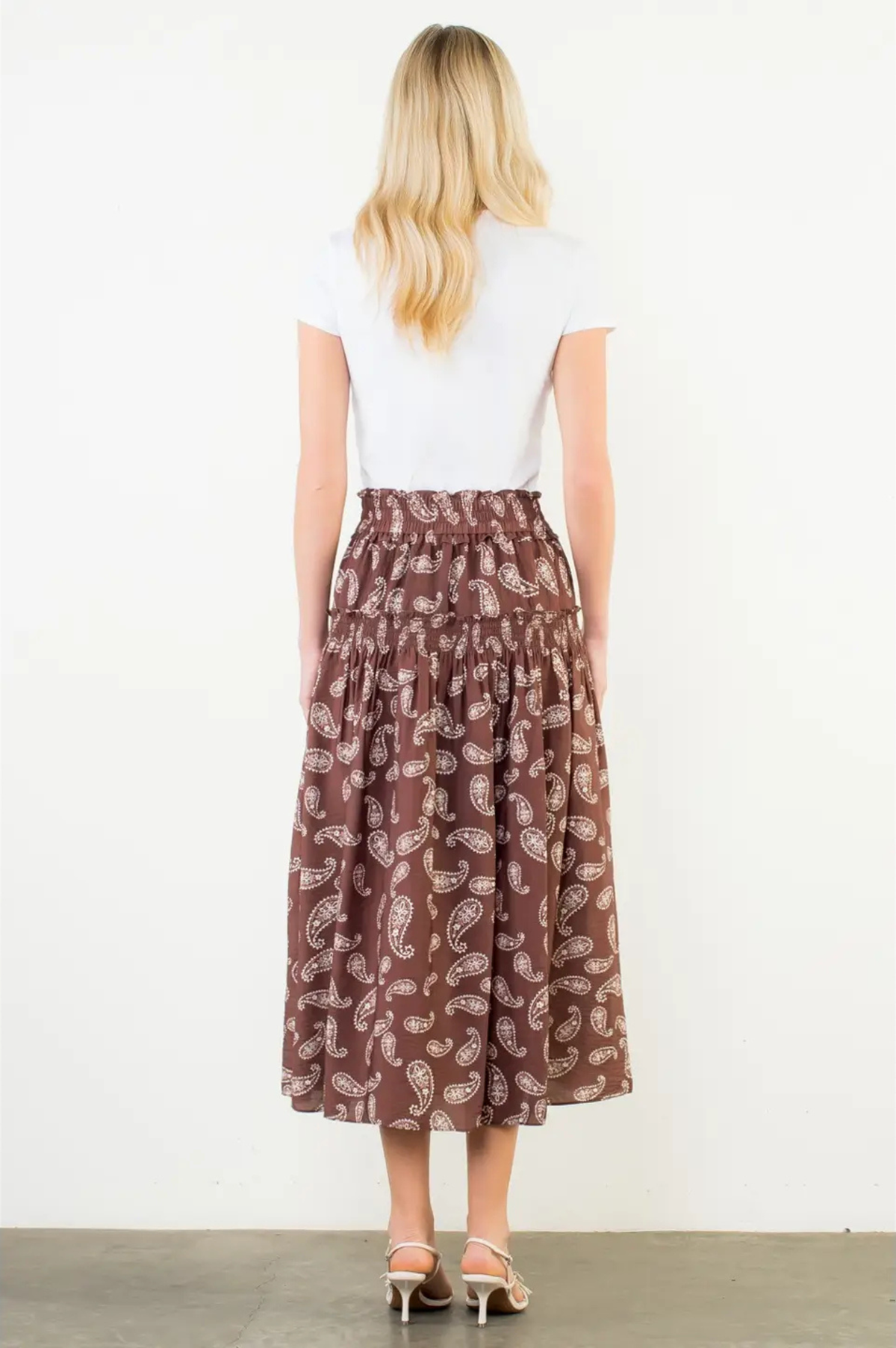 Dory Paisley Skirt