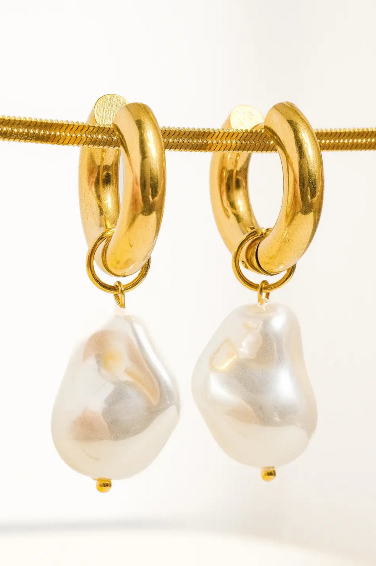 Oceana Large Pearl Earring