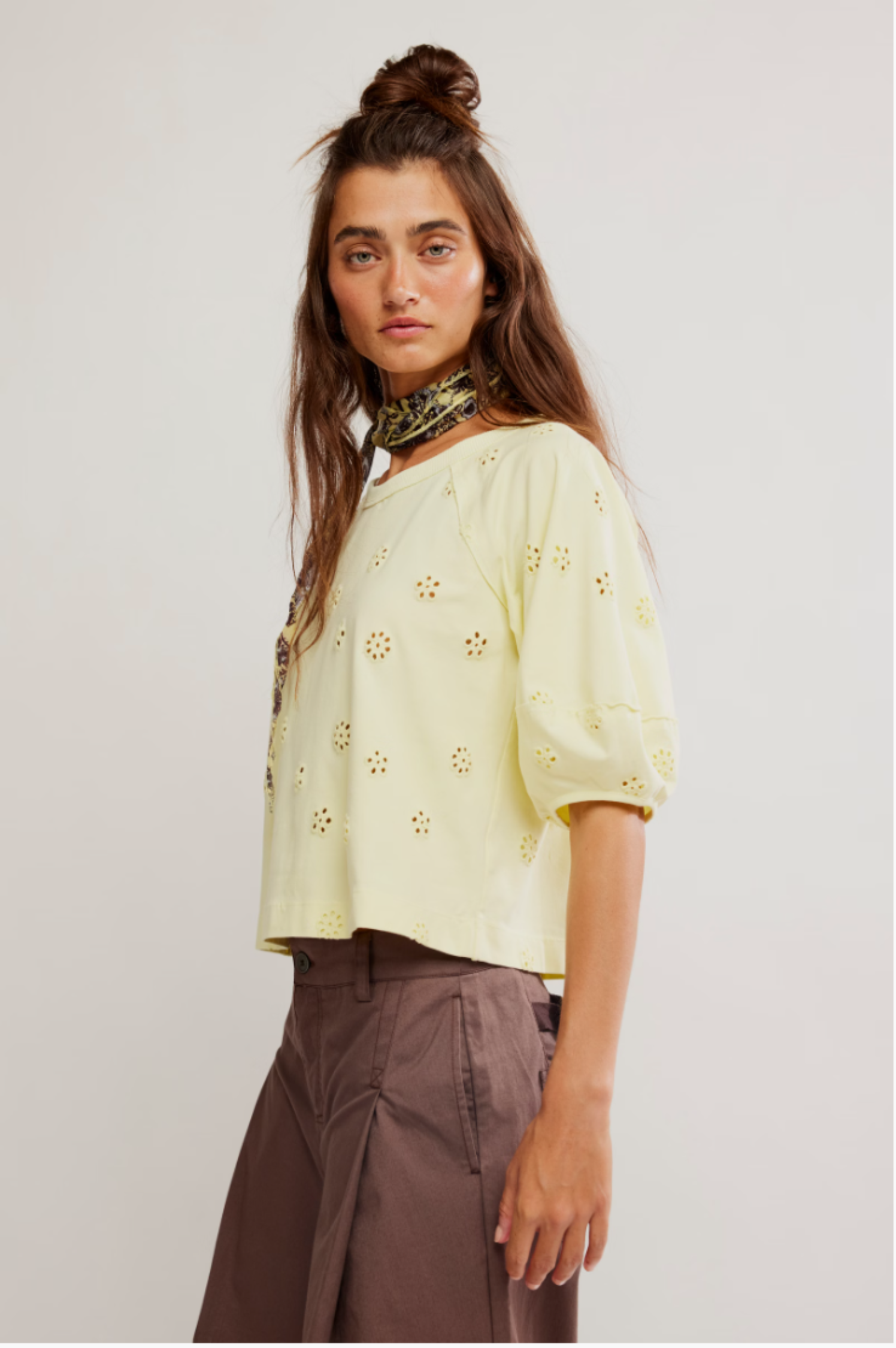 Jessie Eyelet Tee