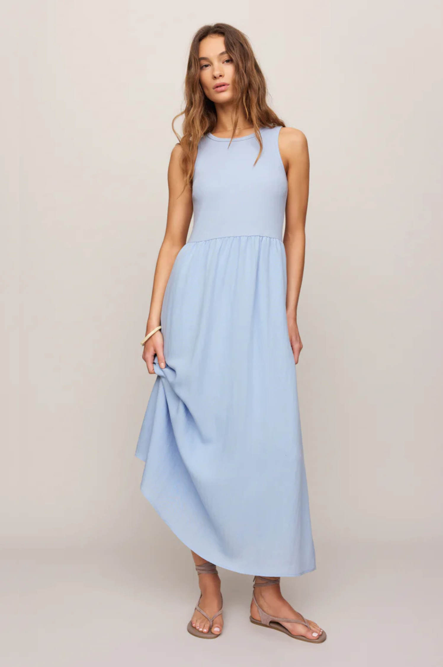 Charlotte Rib Midi Dress