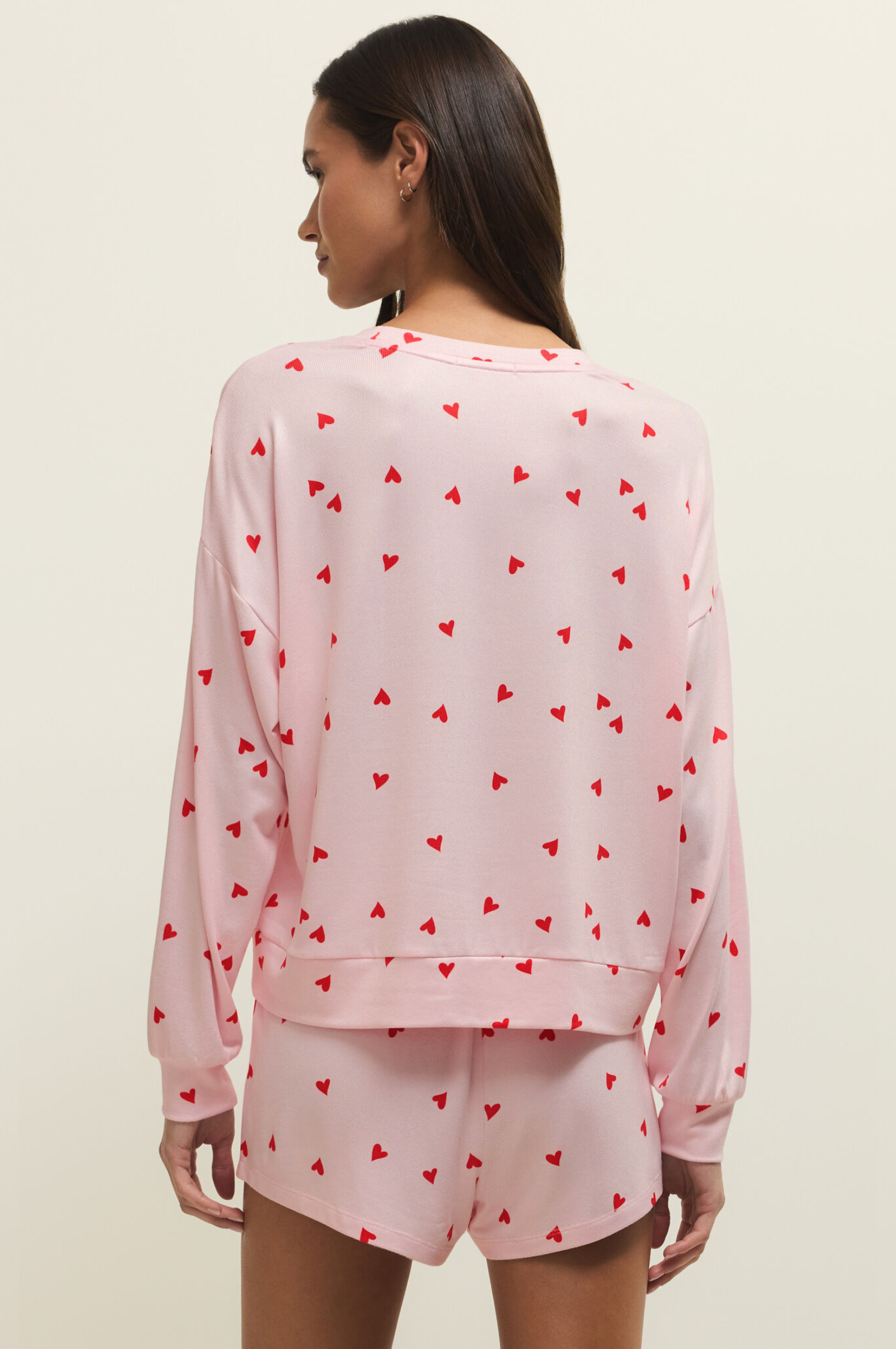 Mira Heart Long Sleeve Top