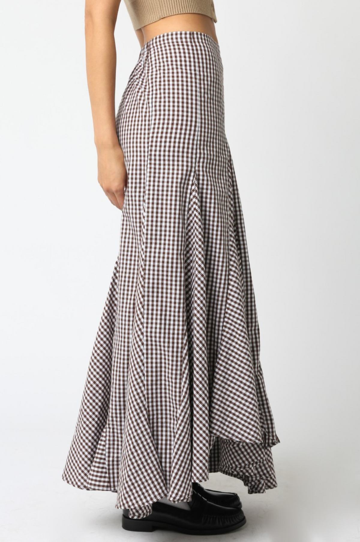 Alex Checkered Skirt