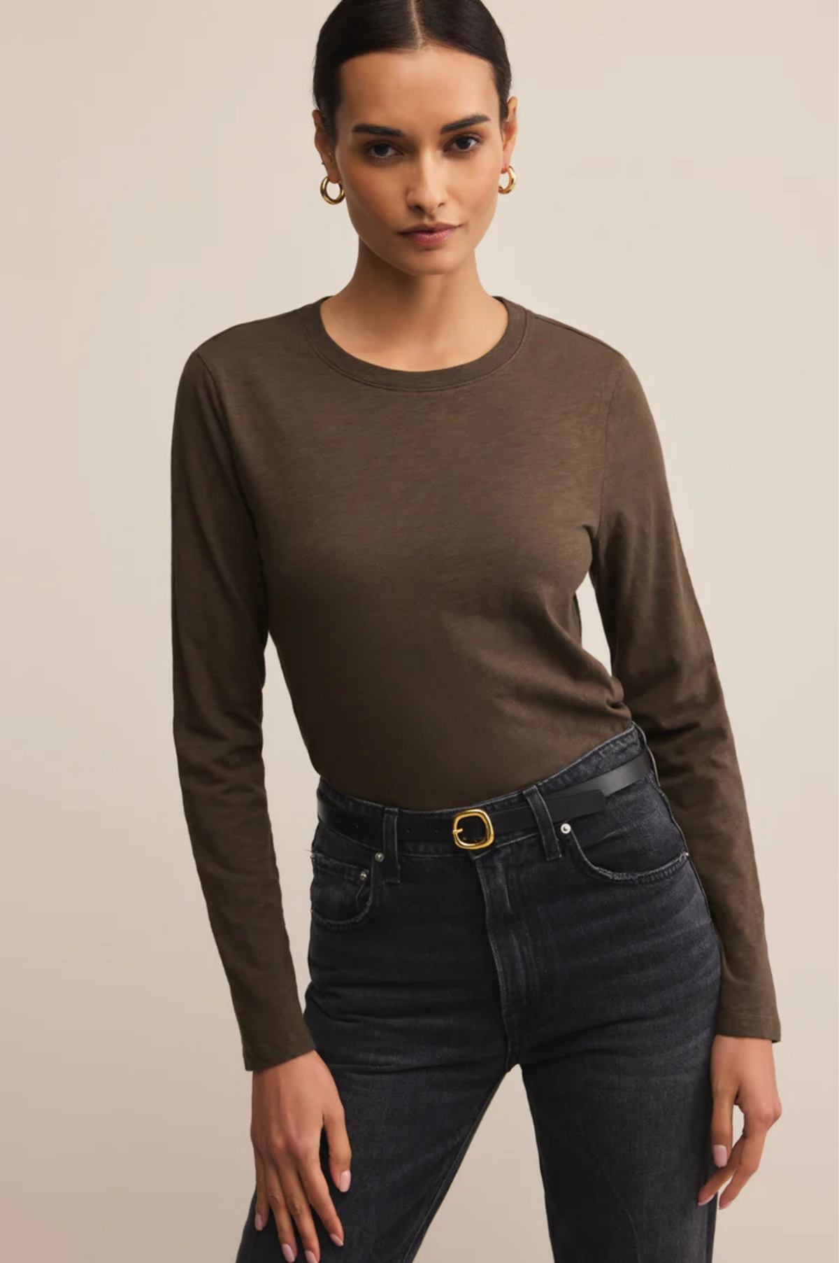 Modern Slub Long Sleeve Tee