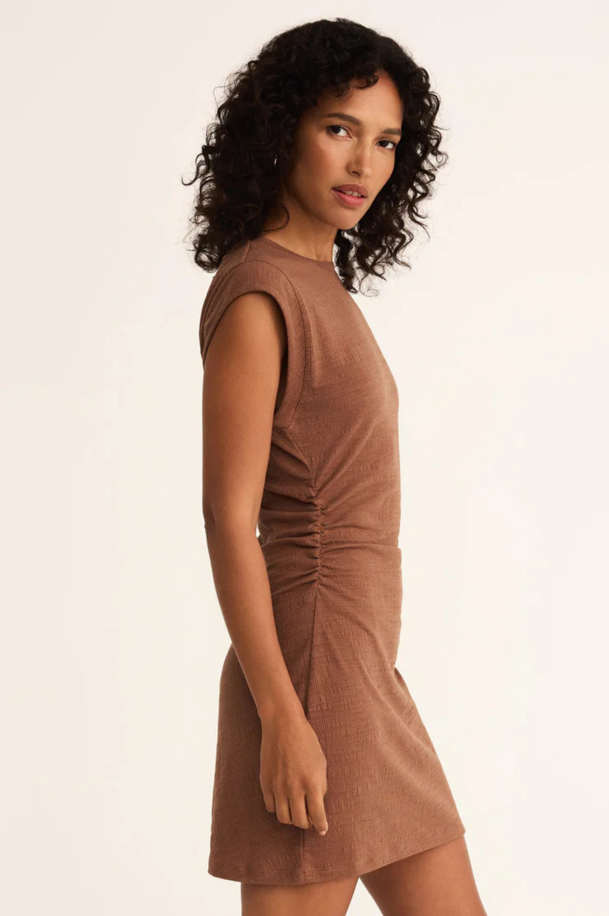 Camino Textured Mini Dress