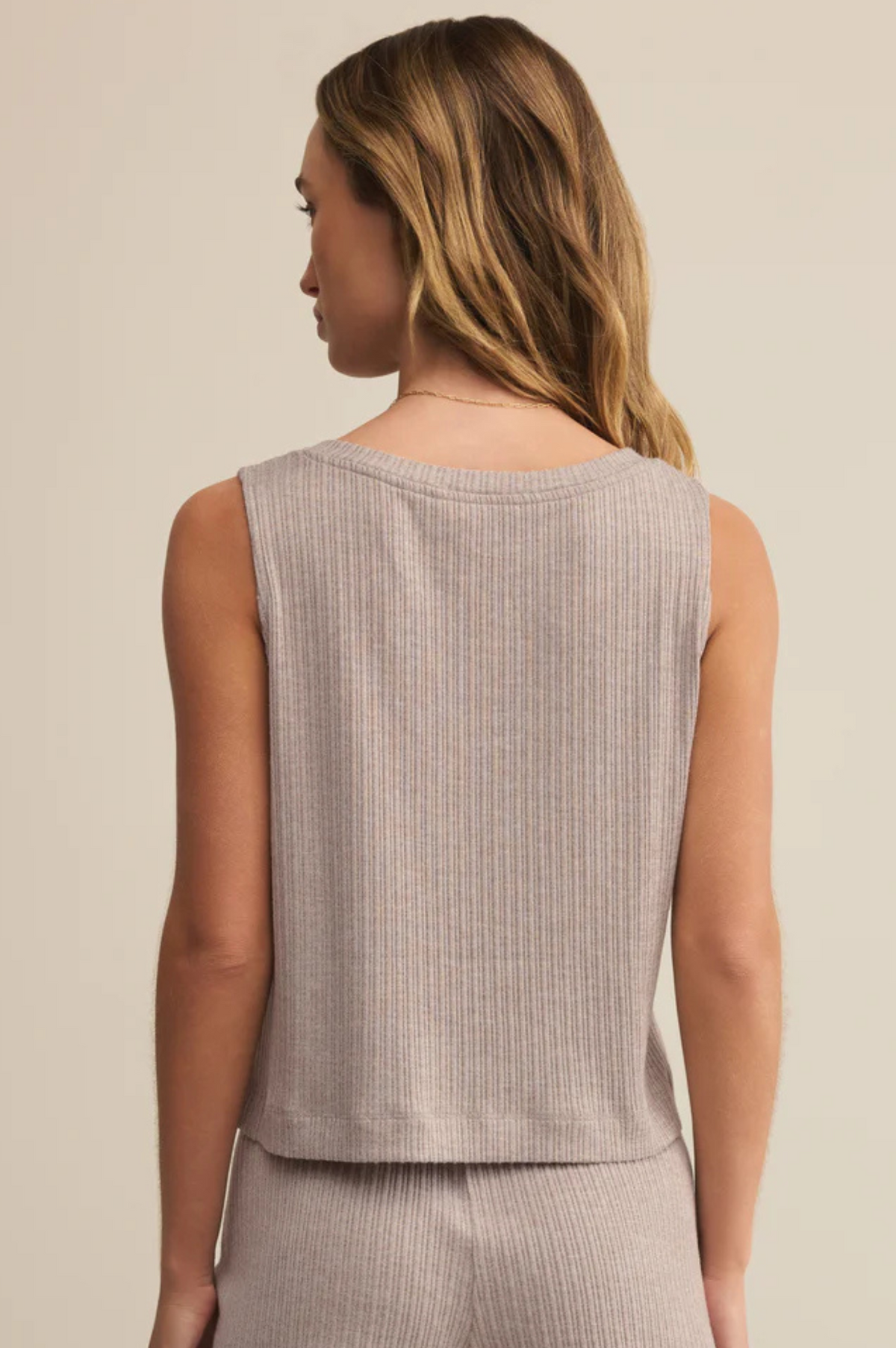 Sloane V-Neck Rib Tank