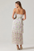 Emmi Front Cut Out Tiered Maxi Dress