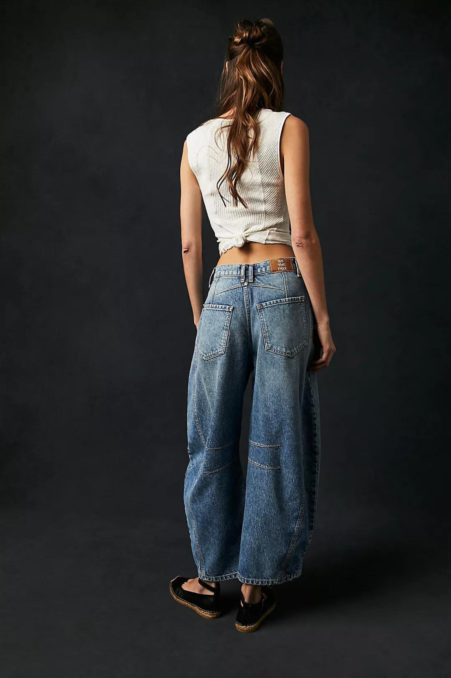 Good Luck Barrel Mid Rise Jeans