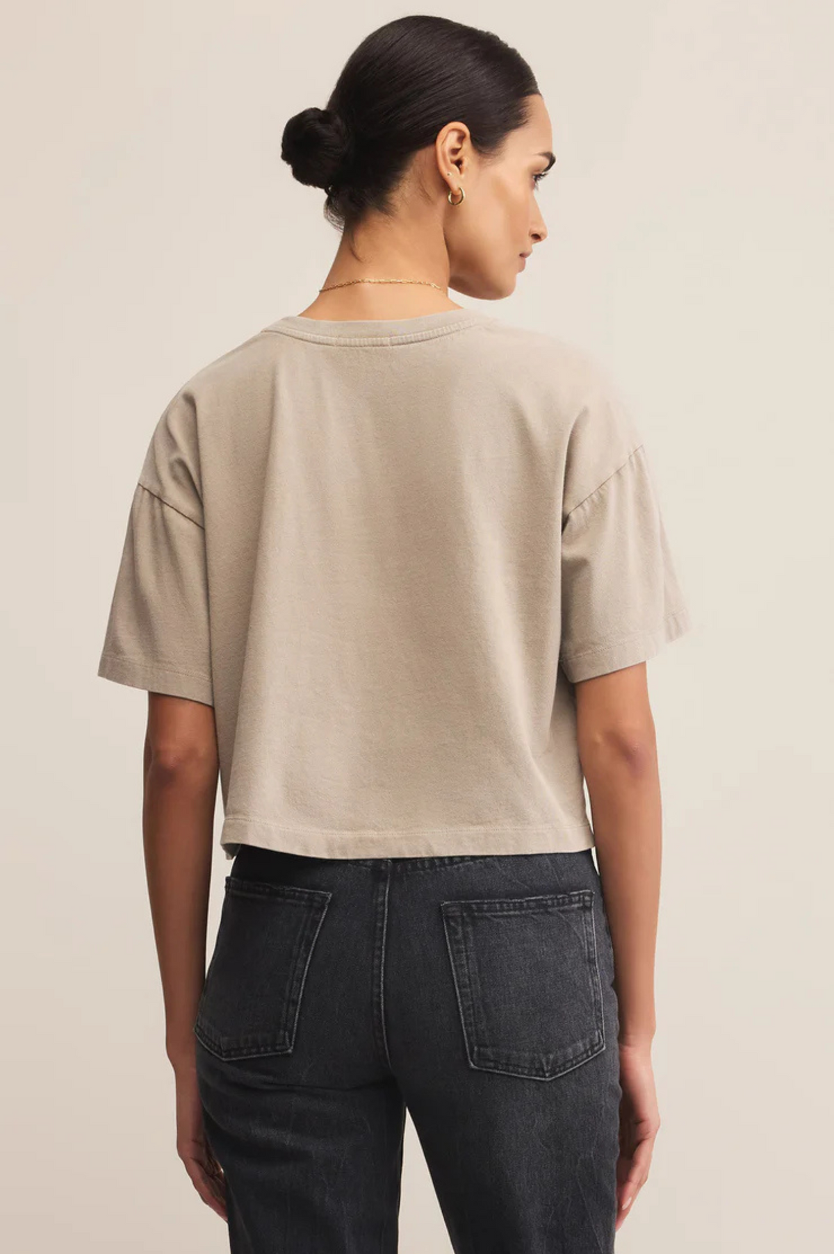 On The Go Cotton Jersey Tee