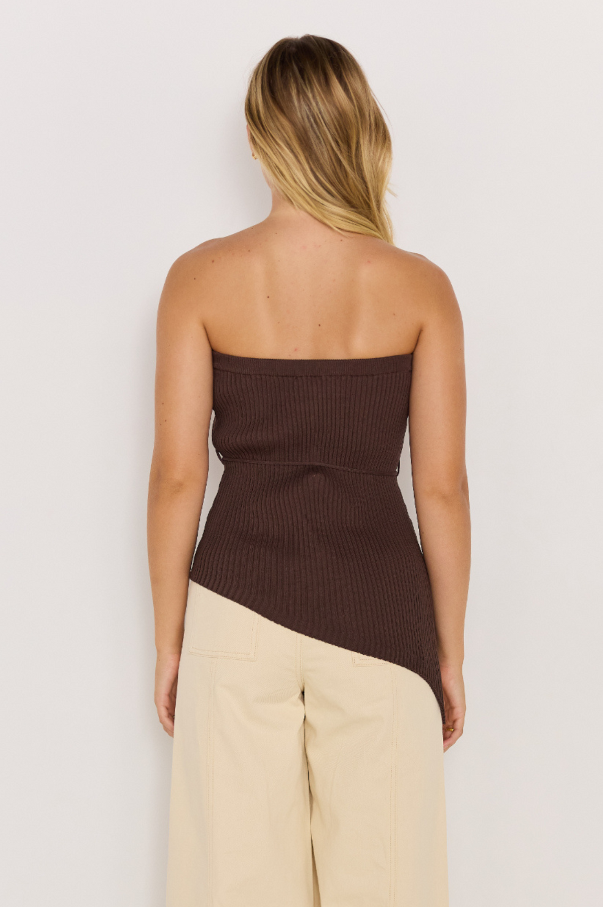 Keani Strapless Knit Top