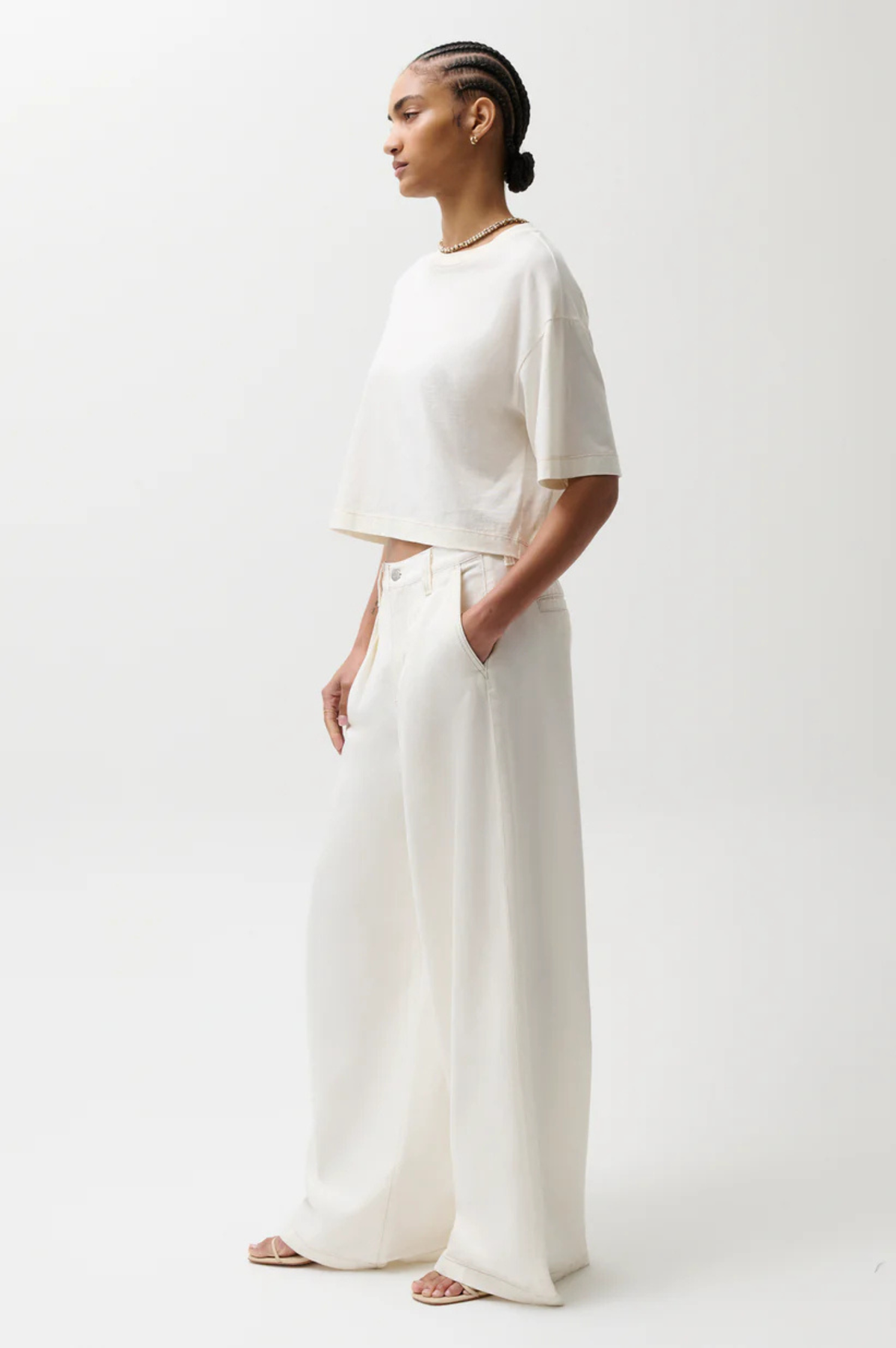 Delphine Pleated Wide