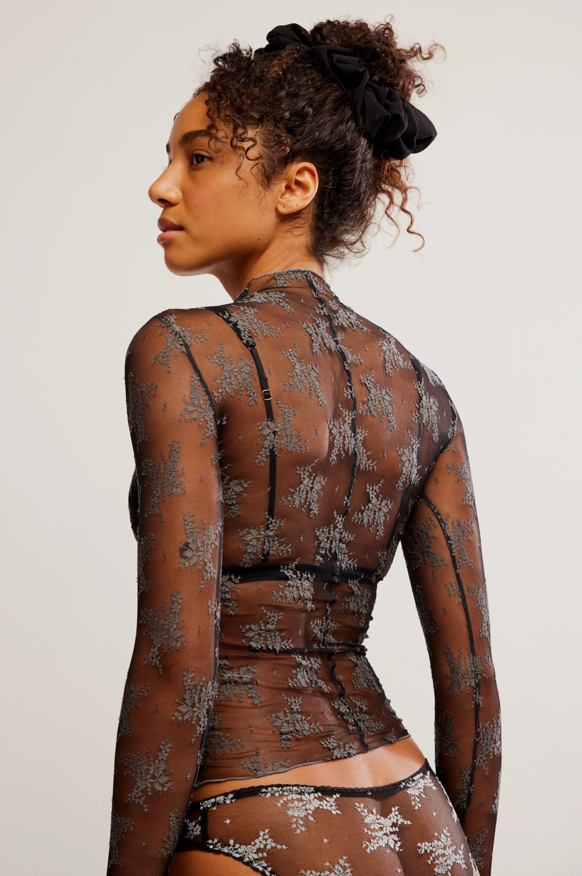 Two Tone Lady Lux Layering Top