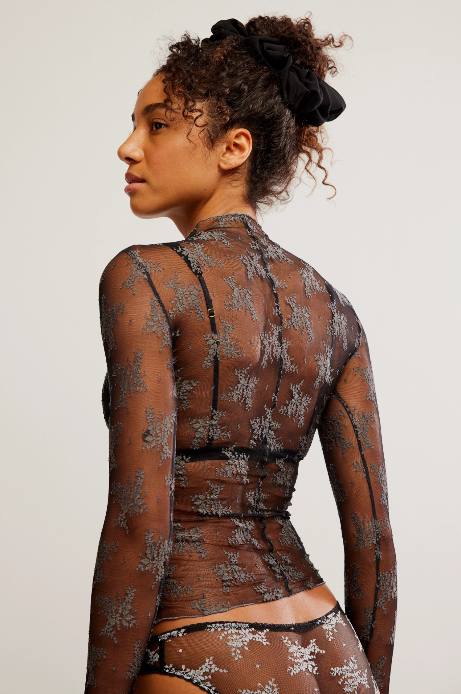 Two Tone Lady Lux Layering Top