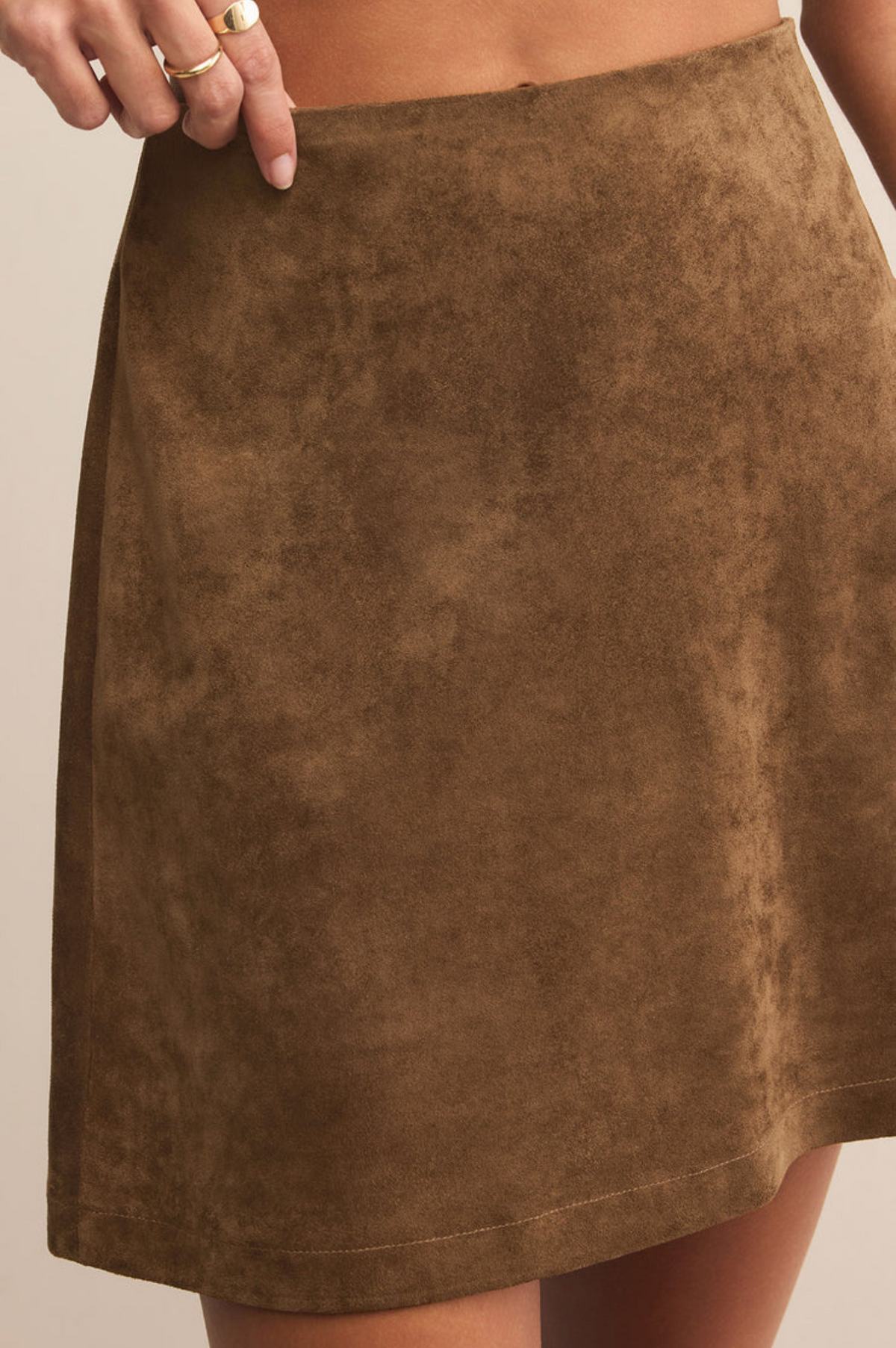 Ciera Suede Mini Skirt