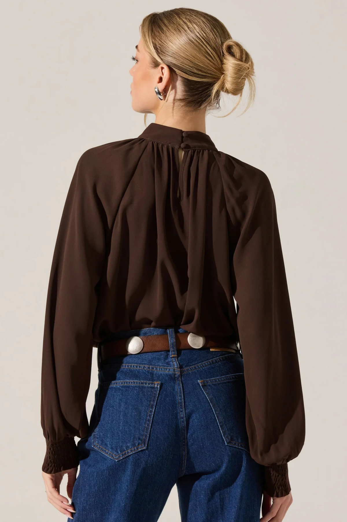 Sabelle Mock Neck Top