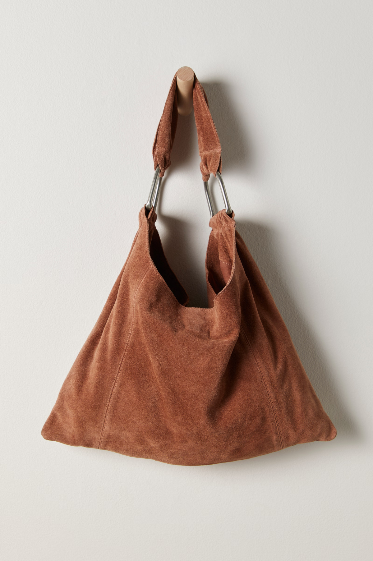 Bobbi Slouch Suede Tote