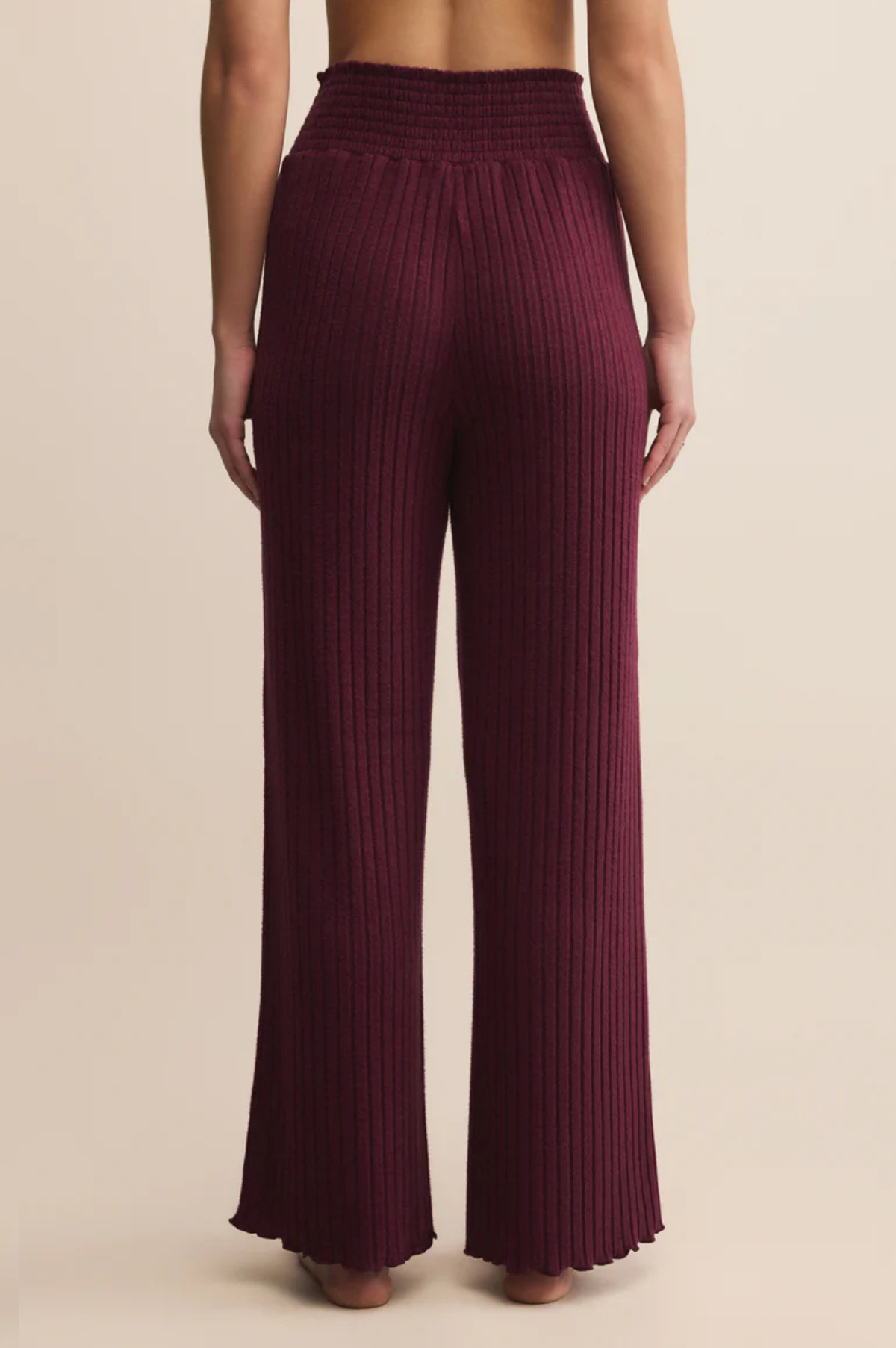 Dawn Smocked Rib Pant