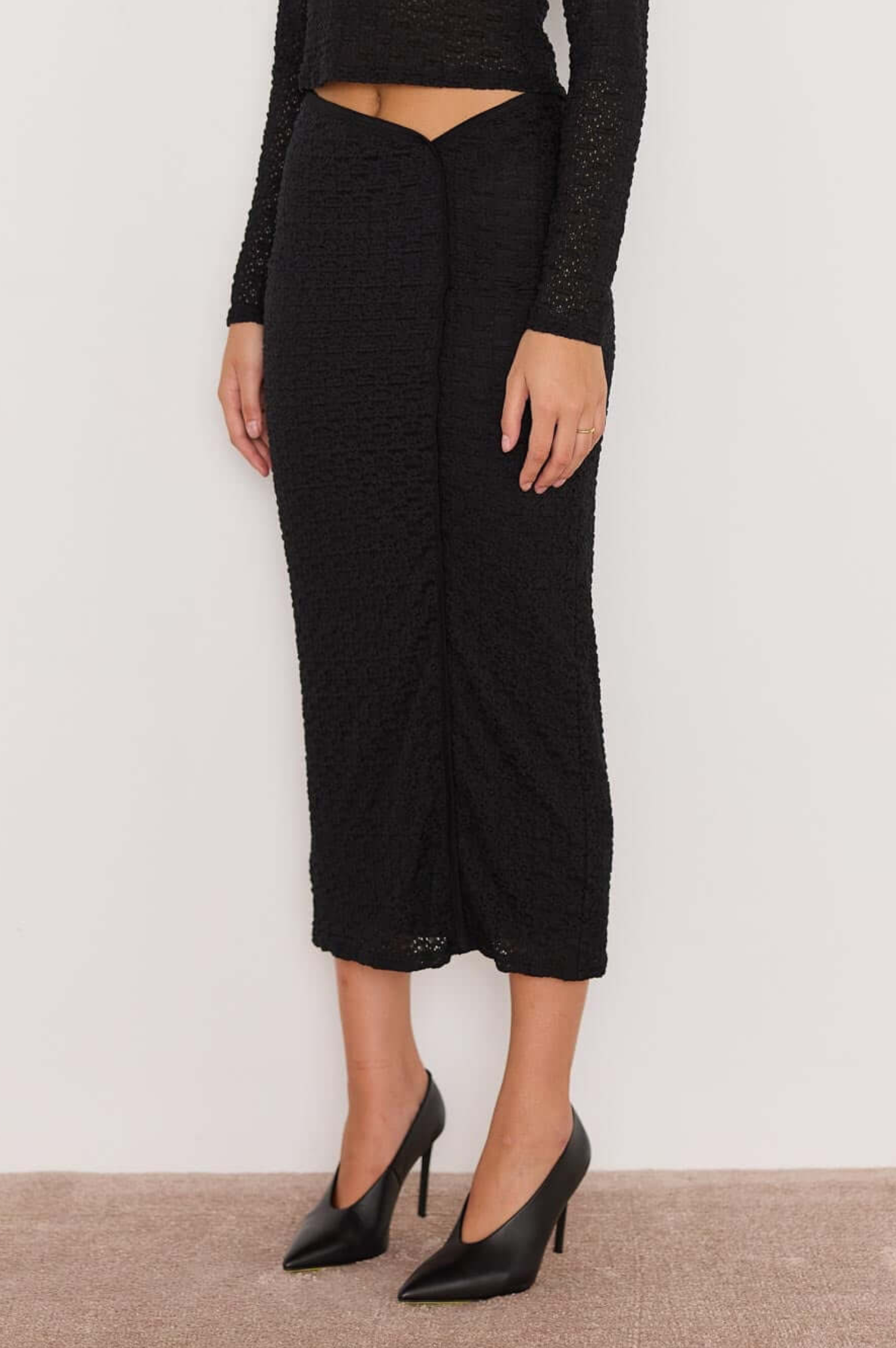 Luca Stretch Lace Skirt