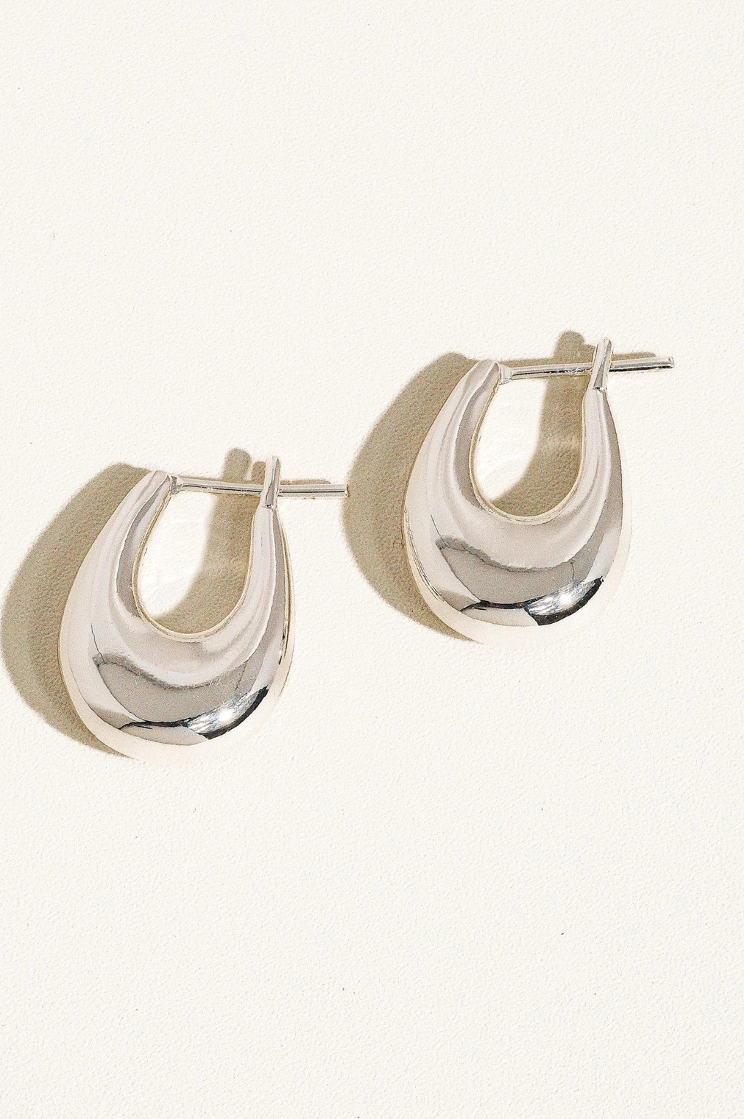Quinn Droplet Hoop Earring