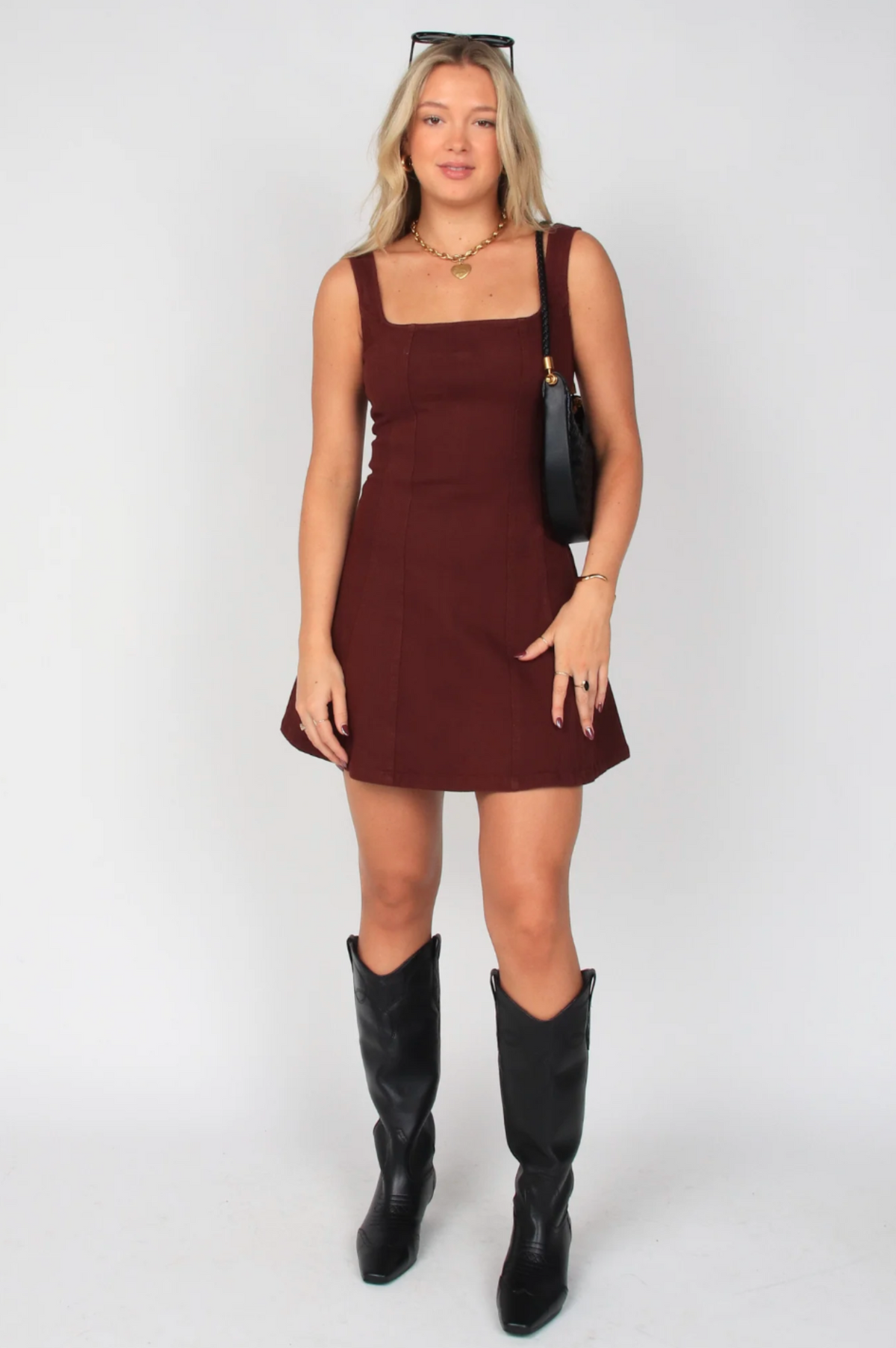 Cate Flared Mini Dress