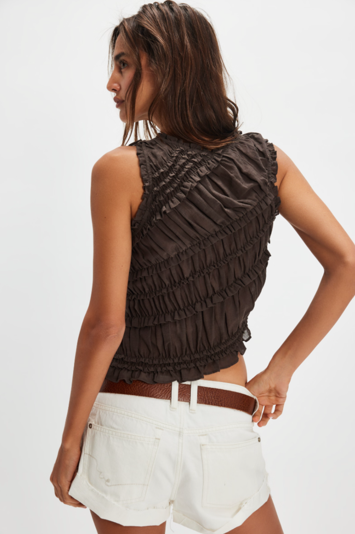 Pink Sands Smocked Top