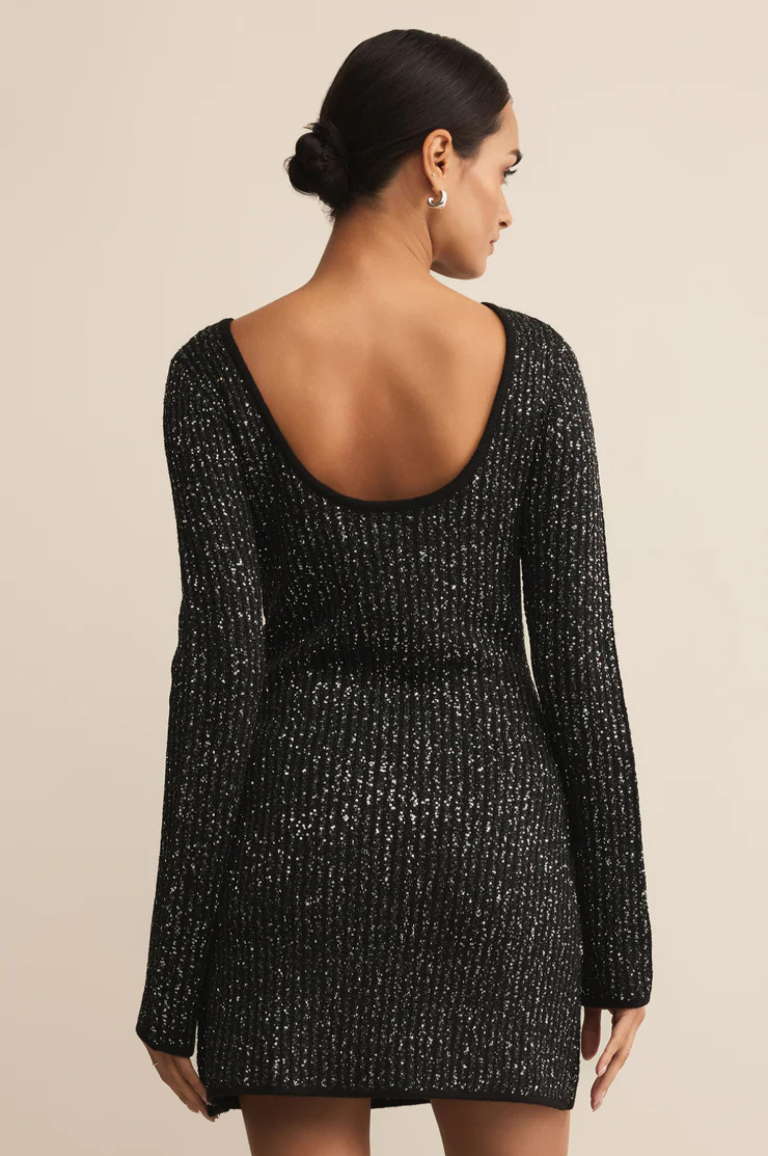 La Marca Sequin Mini Dress